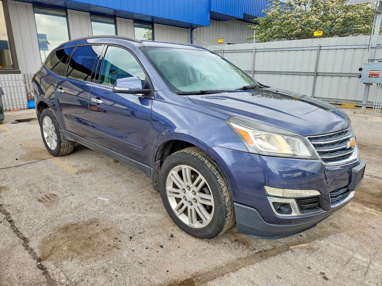 2013 Chevrolet Traverse Lt Blue vin: 1GNKRGKD1DJ263239
