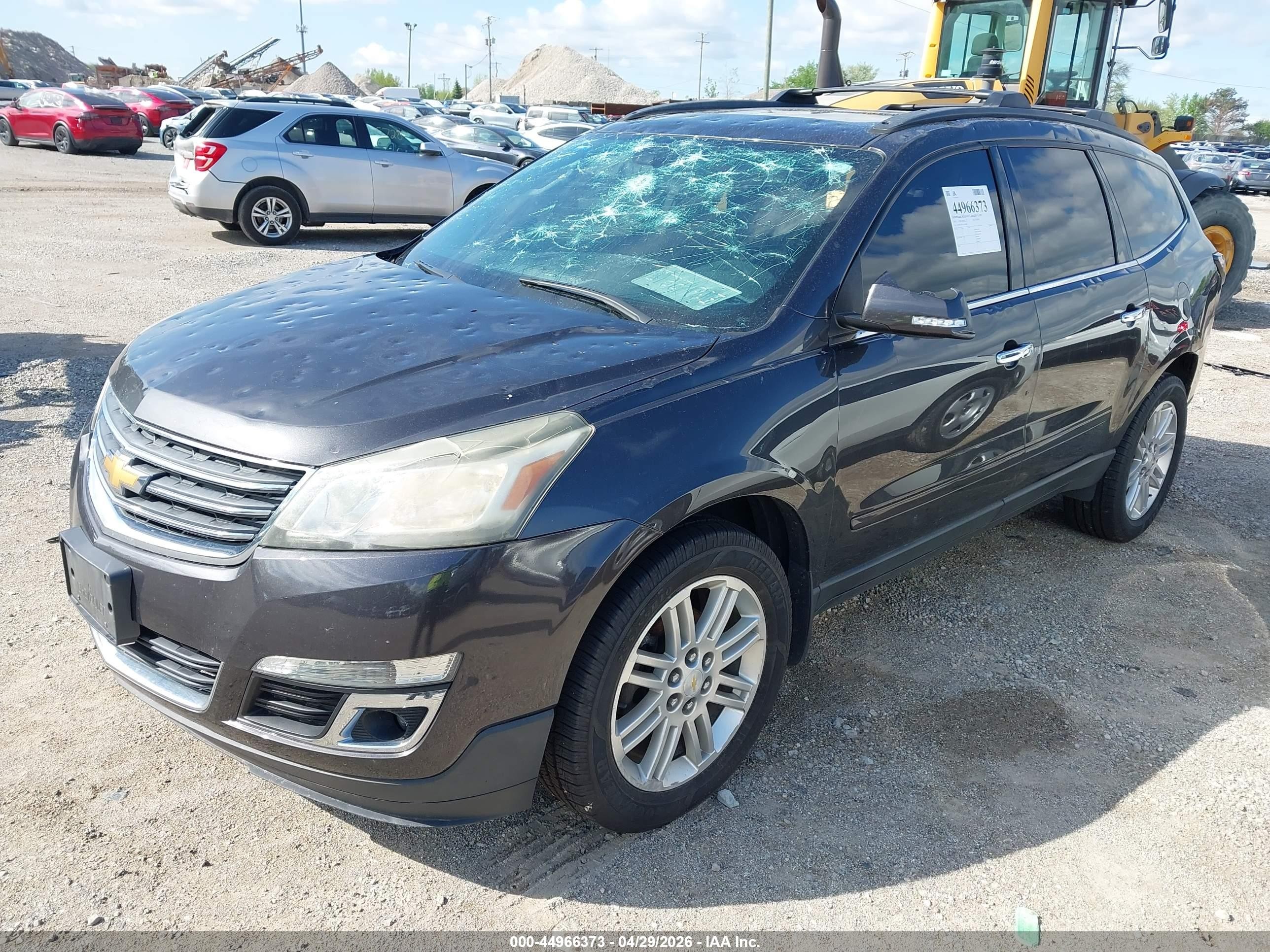 2015 Chevrolet Traverse 1lt Black vin: 1GNKRGKD2FJ189980