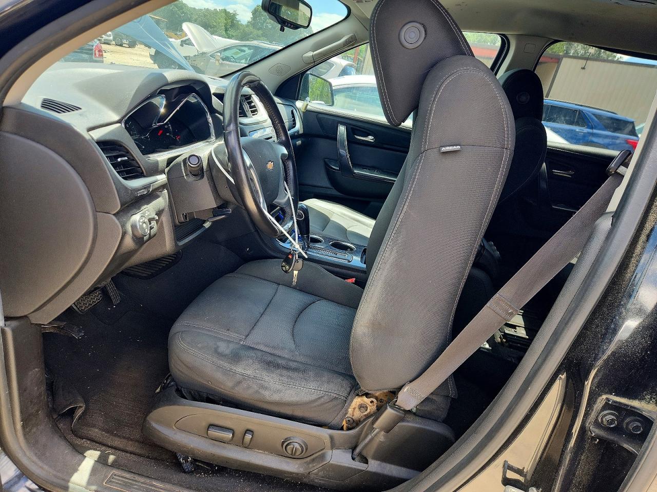 2015 Chevrolet Traverse Lt Черный vin: 1GNKRGKD3FJ109246