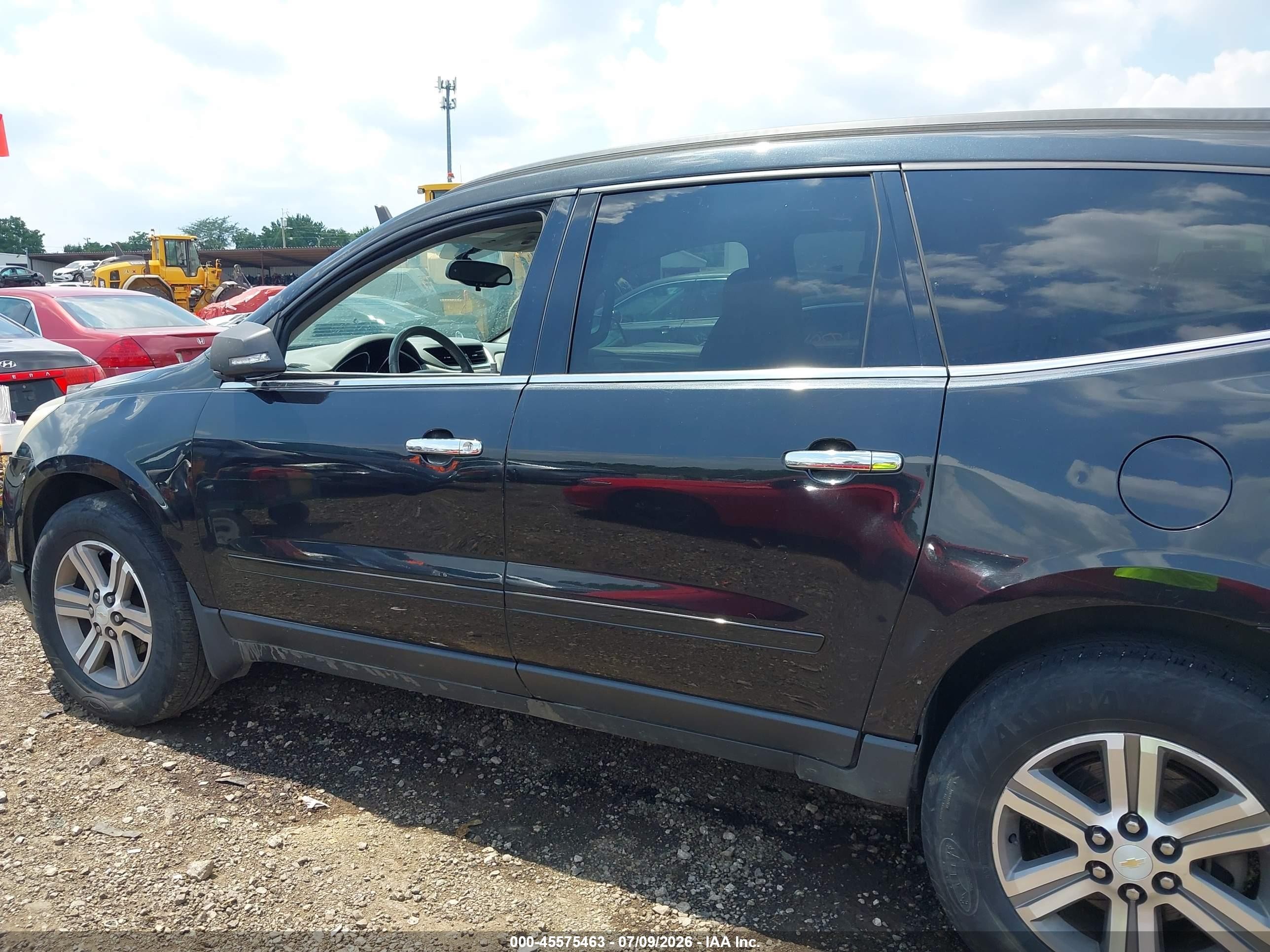 2015 Chevrolet Traverse Lt Black vin: 1GNKRGKD3FJ148094