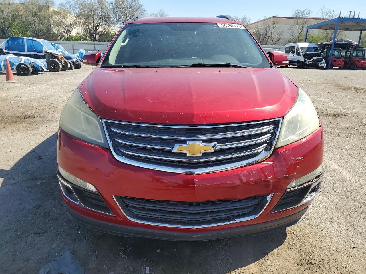 2014 Chevrolet Traverse Lt Красный vin: 1GNKRGKD4EJ252298