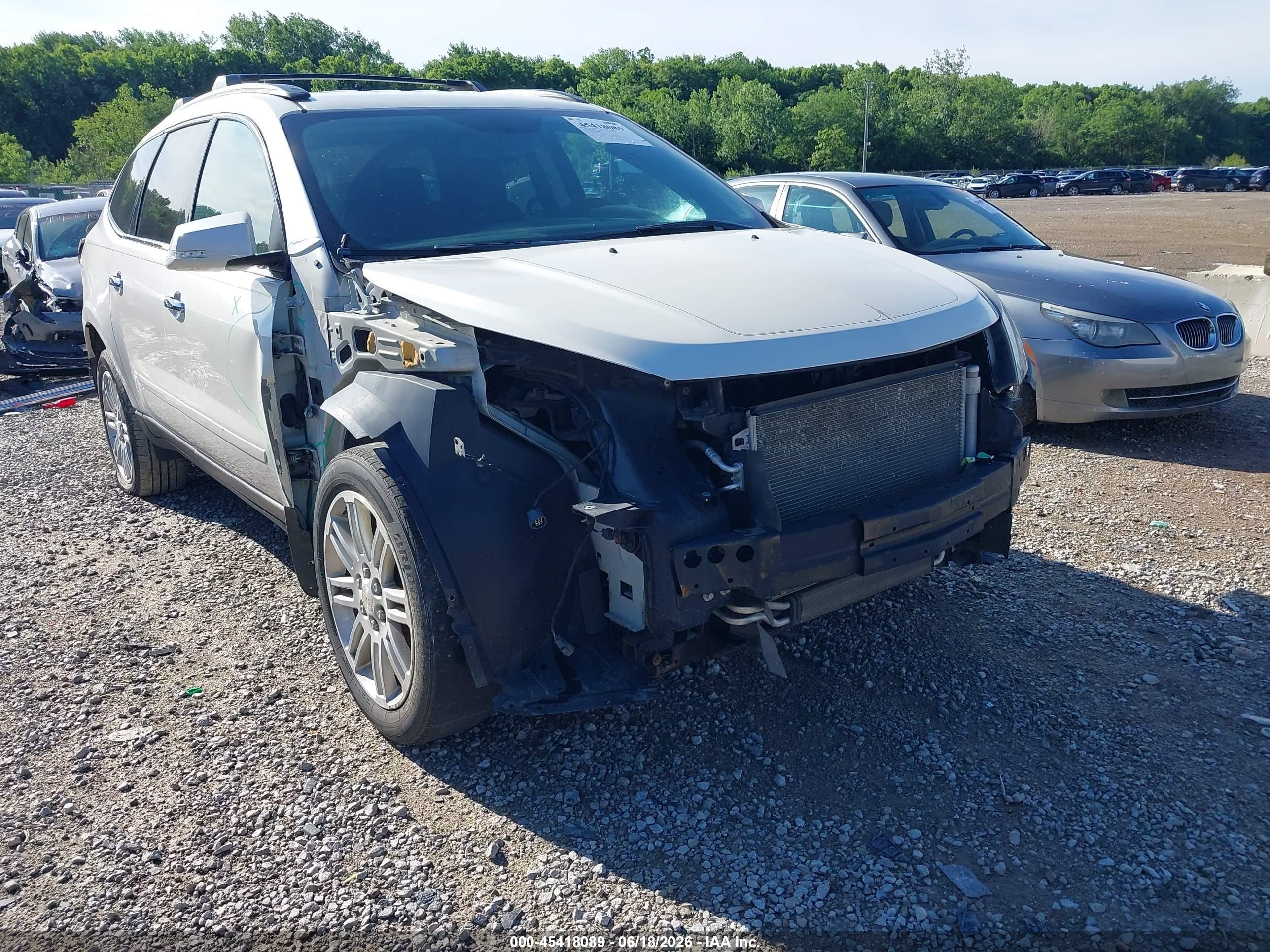 2014 Chevrolet Traverse 1lt Белый vin: 1GNKRGKD4EJ365541