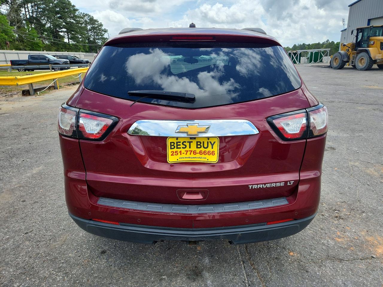 2015 Chevrolet Traverse Lt Red vin: 1GNKRGKD4FJ202602