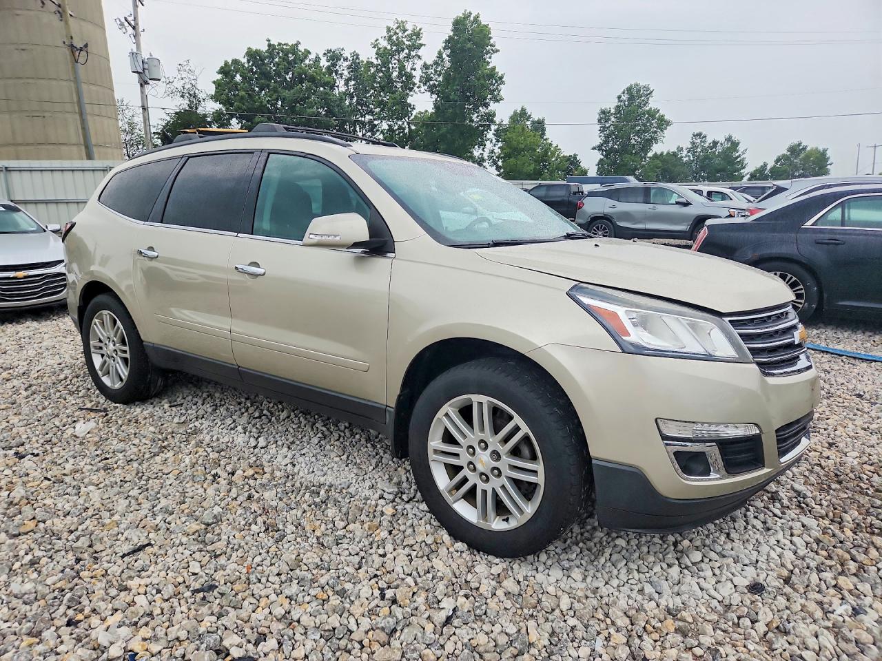 2015 Chevrolet Traverse Lt Tan vin: 1GNKRGKD4FJ296464