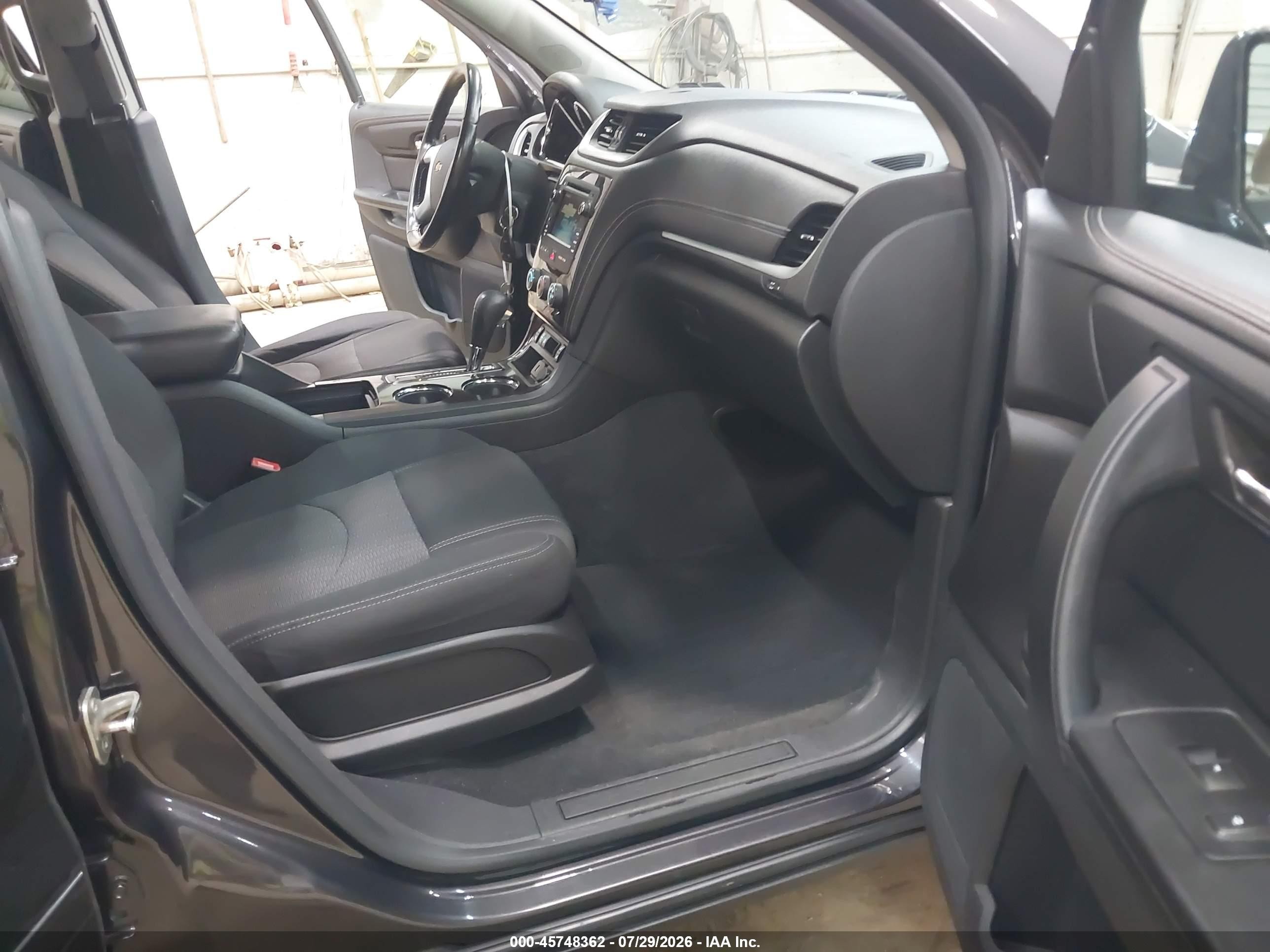 2015 Chevrolet Traverse Lt Black vin: 1GNKRGKD5FJ184787