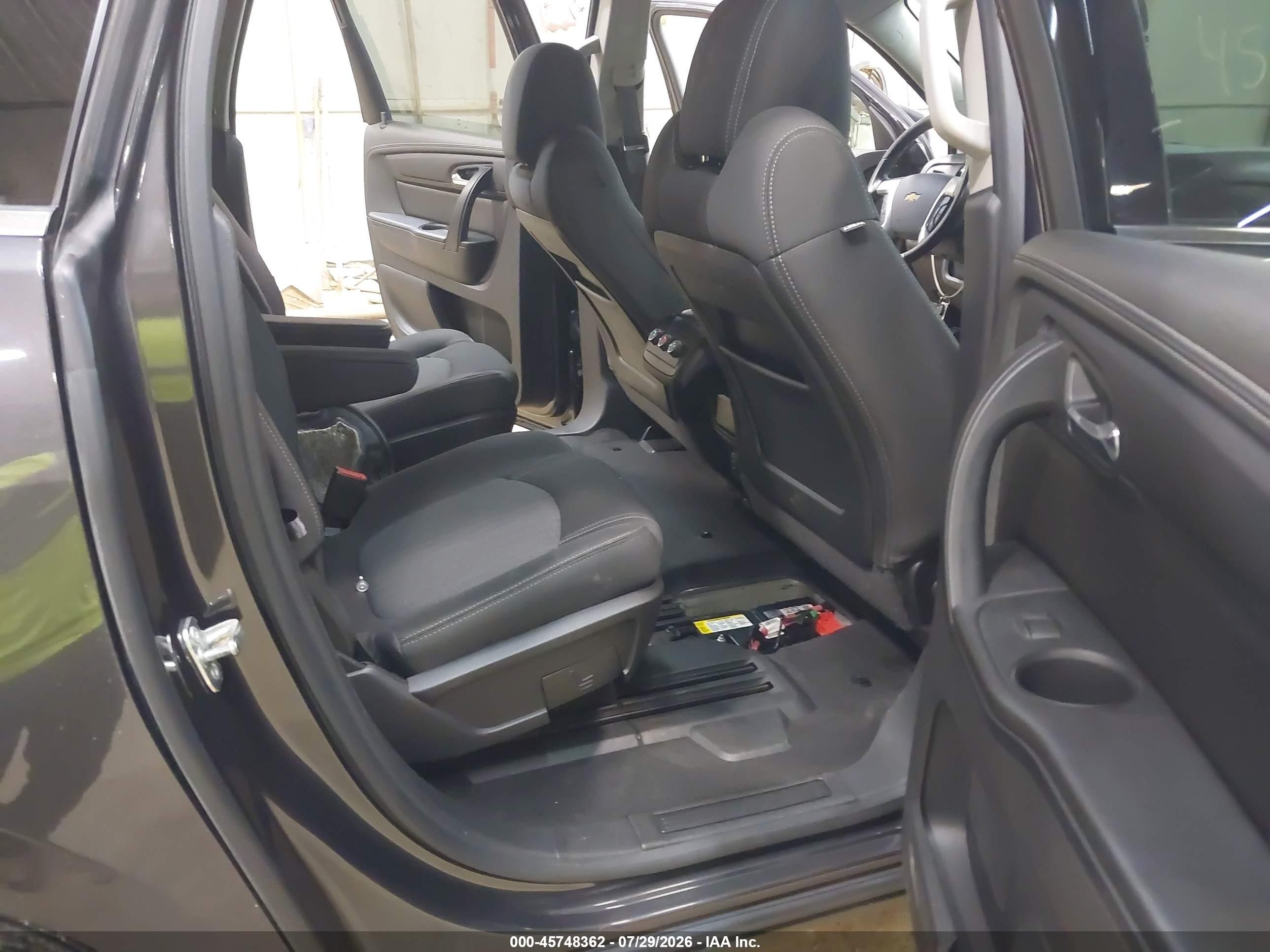 2015 Chevrolet Traverse Lt Black vin: 1GNKRGKD5FJ184787