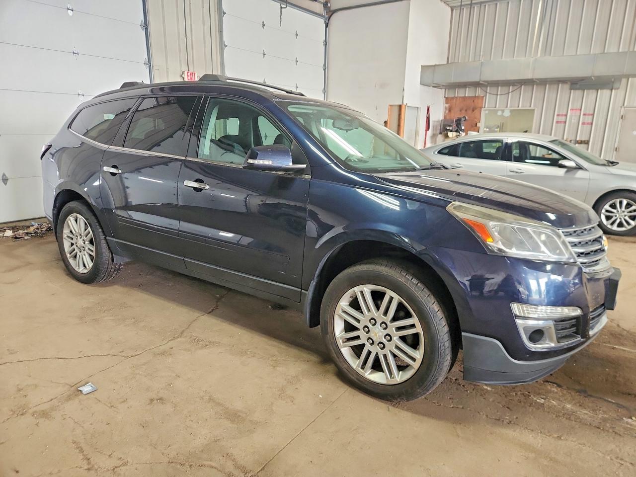 2015 Chevrolet Traverse Lt Silver vin: 1GNKRGKD5FJ376503