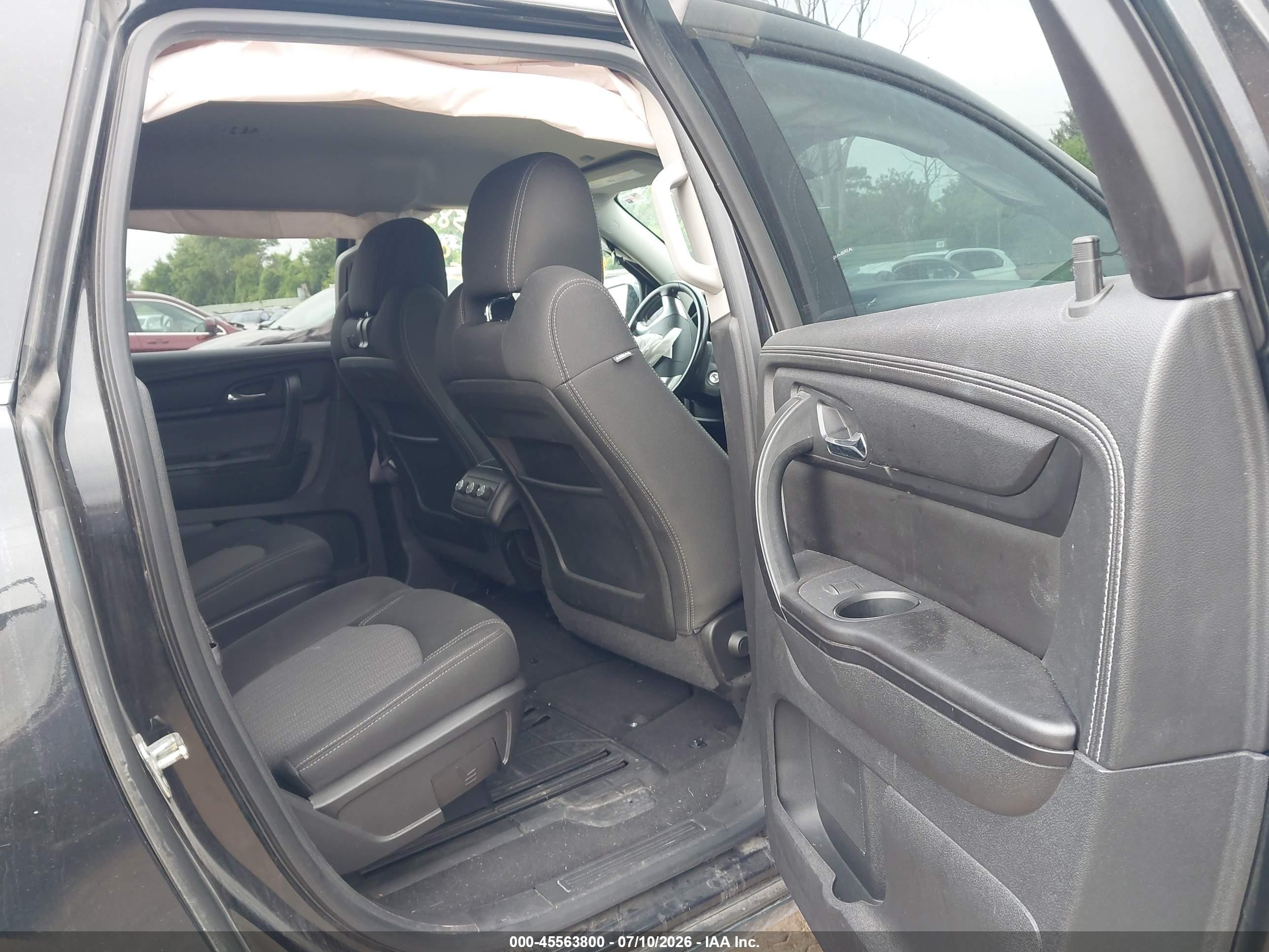 2015 Chevrolet Traverse Lt Черный vin: 1GNKRGKD7FJ279500
