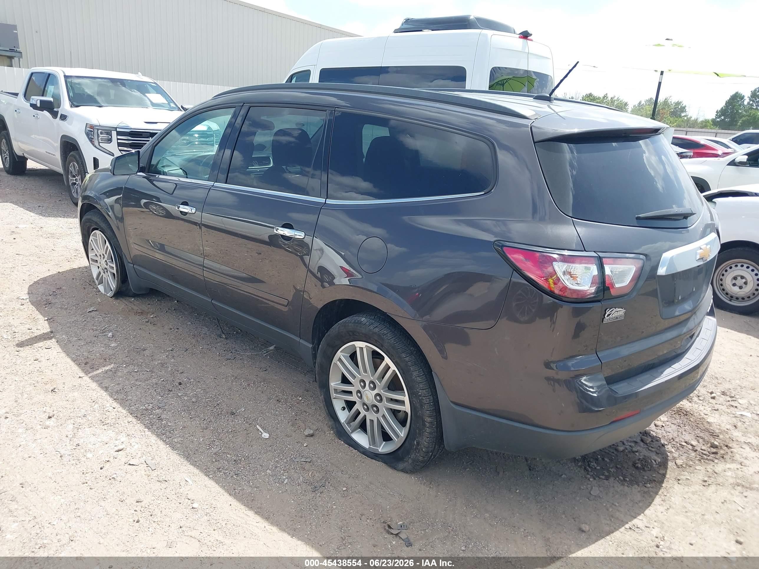 2015 Chevrolet Traverse Lt Gray vin: 1GNKRGKD7FJ314830