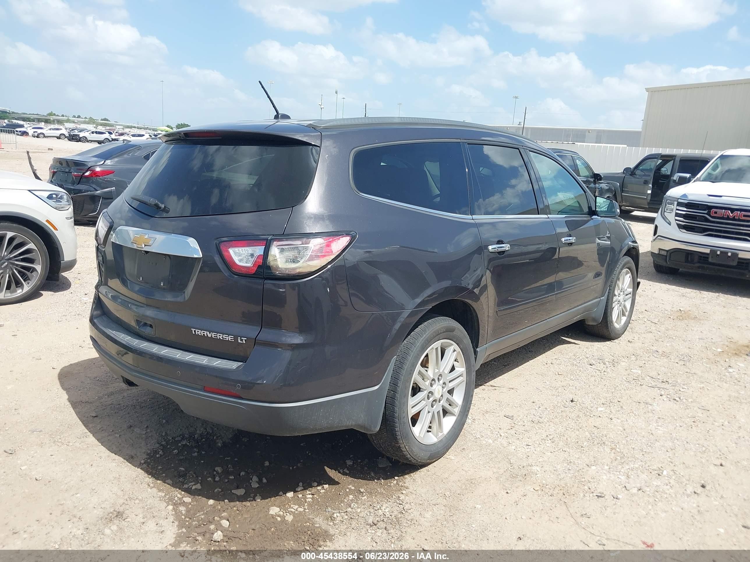2015 Chevrolet Traverse Lt Gray vin: 1GNKRGKD7FJ314830