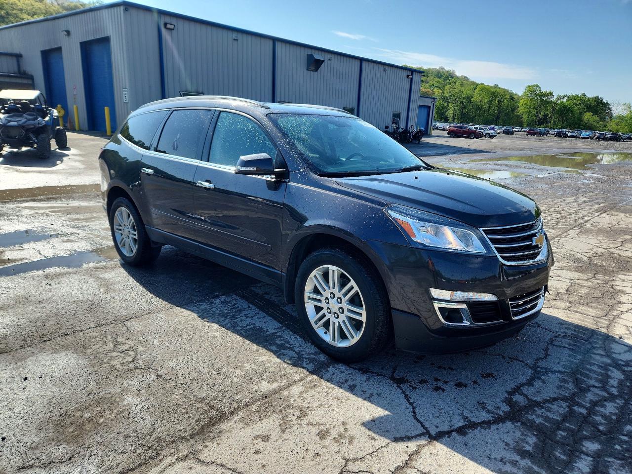 2015 Chevrolet Traverse Lt Black vin: 1GNKRGKD7FJ366930