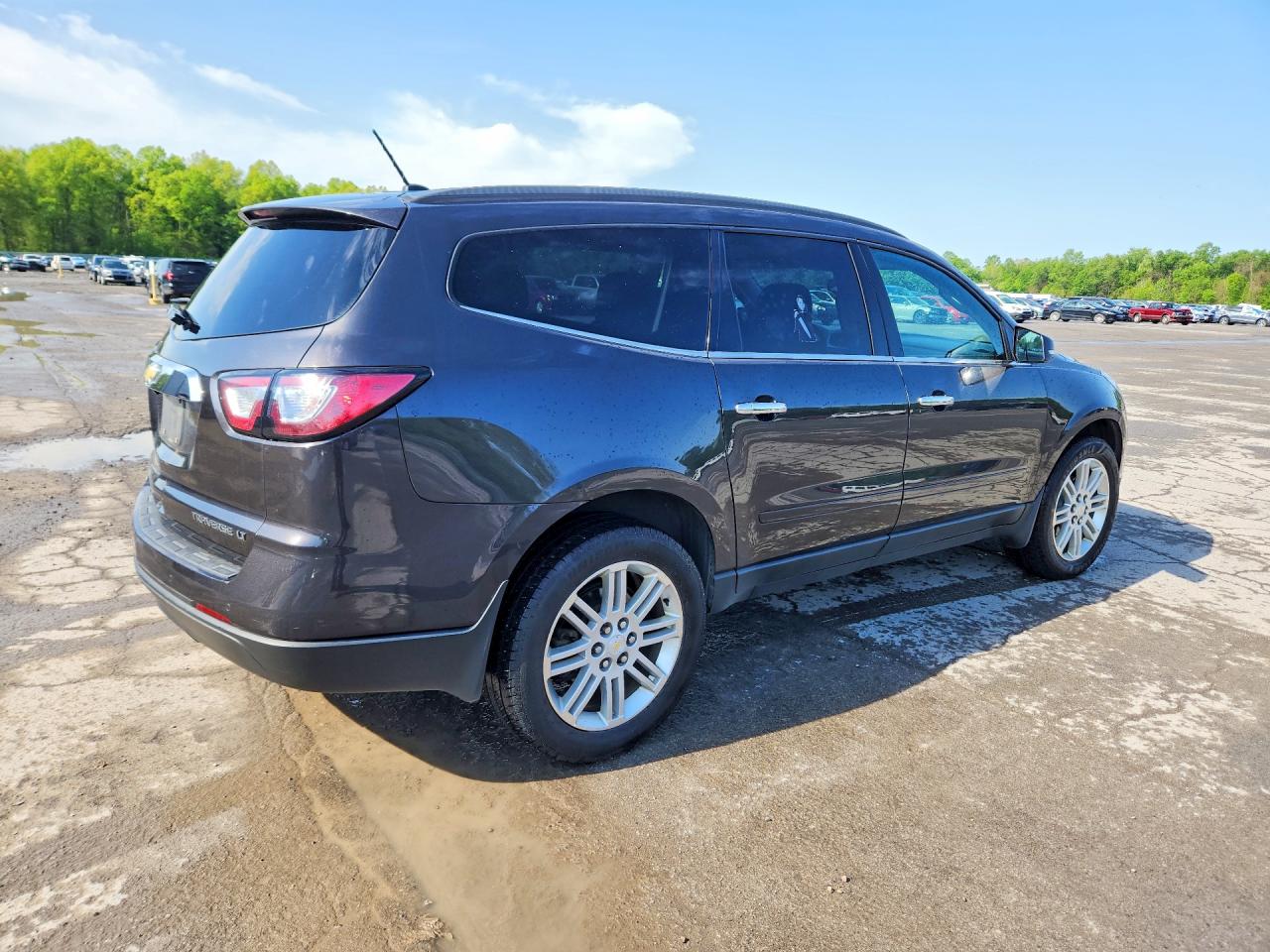 2015 Chevrolet Traverse Lt Black vin: 1GNKRGKD7FJ366930