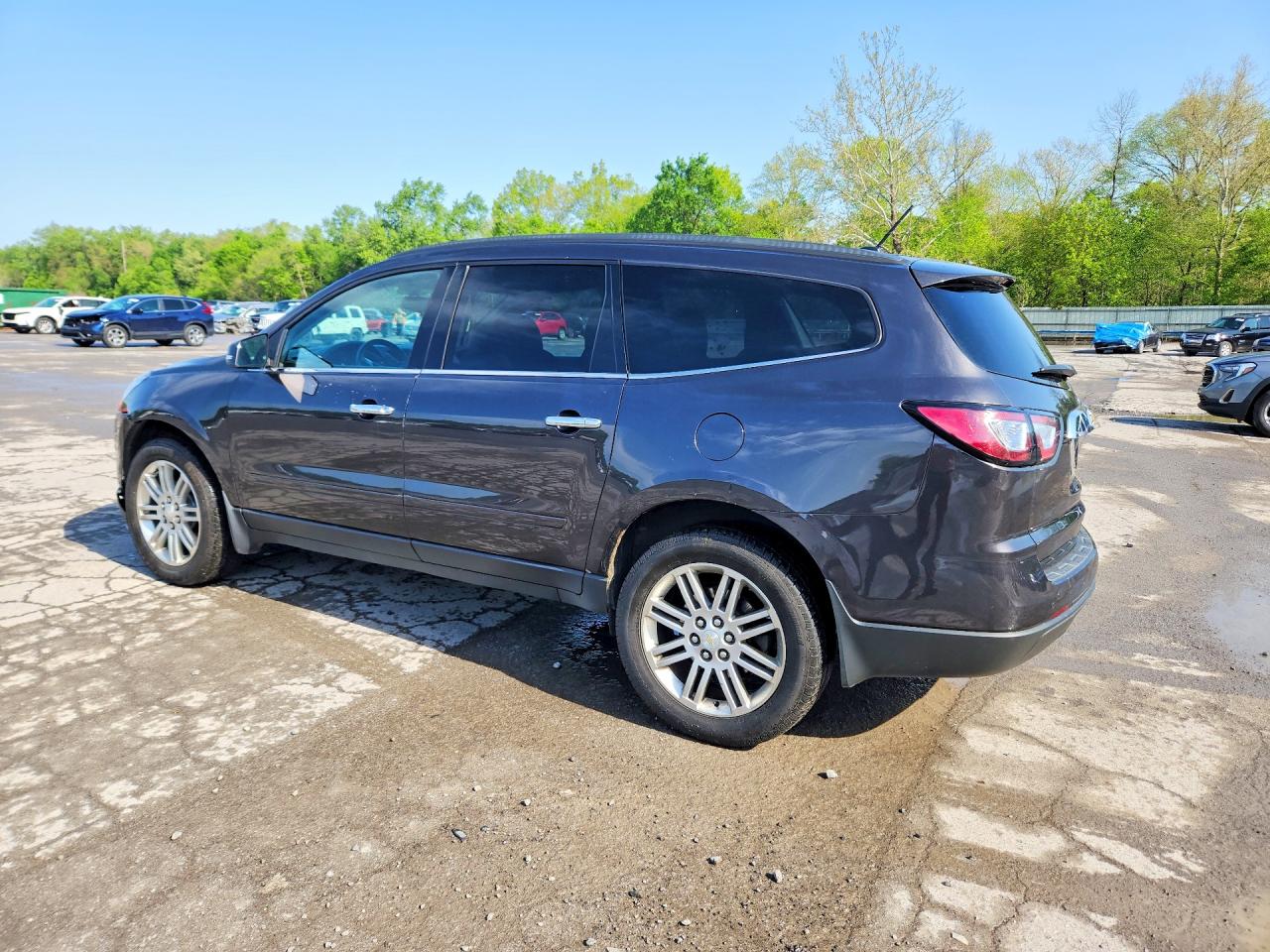 2015 Chevrolet Traverse Lt Black vin: 1GNKRGKD7FJ366930