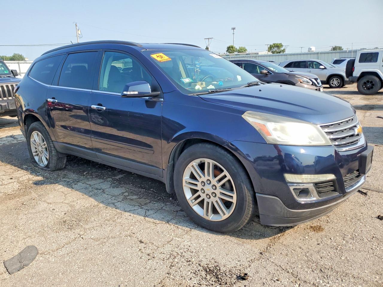 2015 Chevrolet Traverse Lt Blue vin: 1GNKRGKD8FJ105984