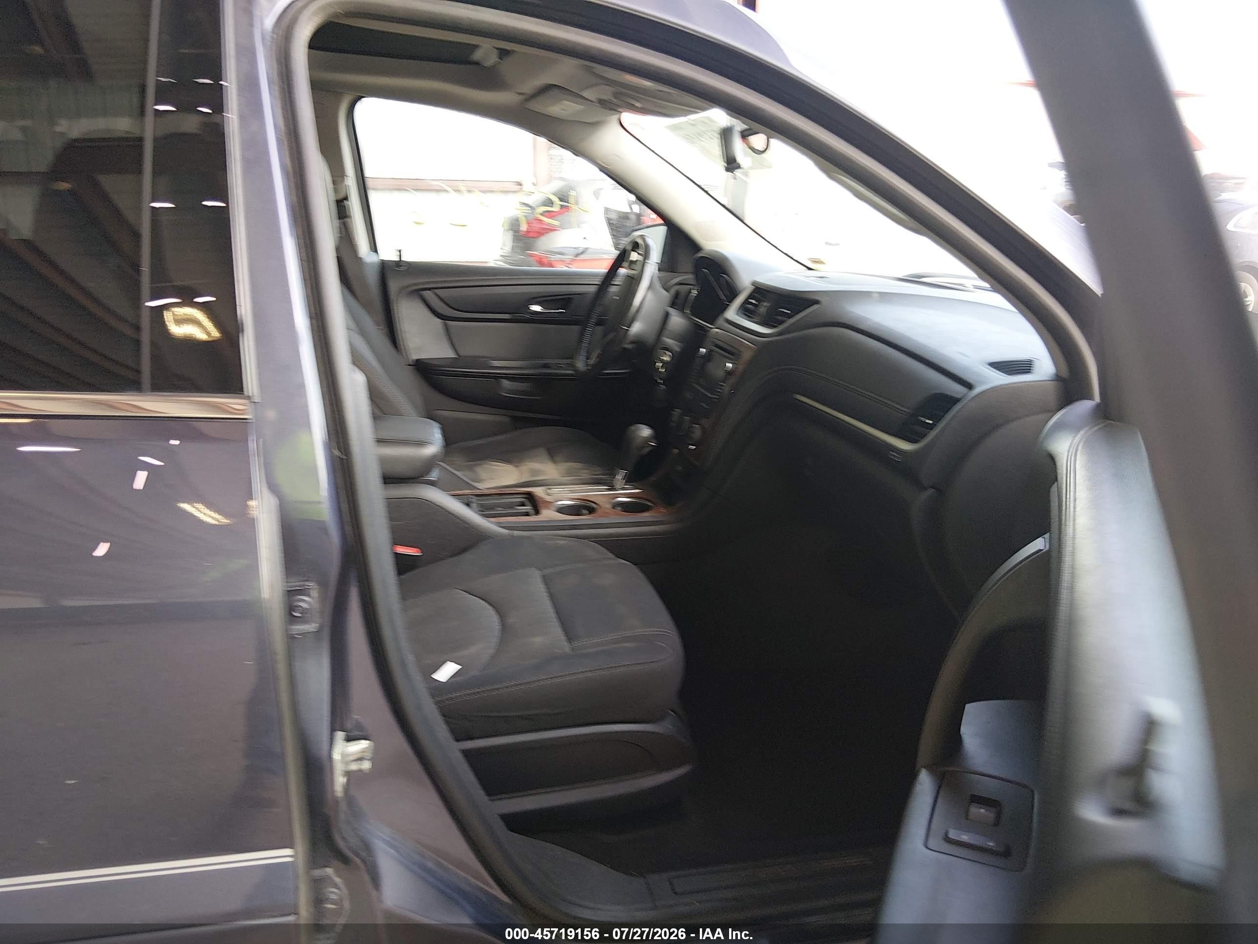 2013 Chevrolet Traverse 1lt Blue vin: 1GNKRGKDXDJ140605