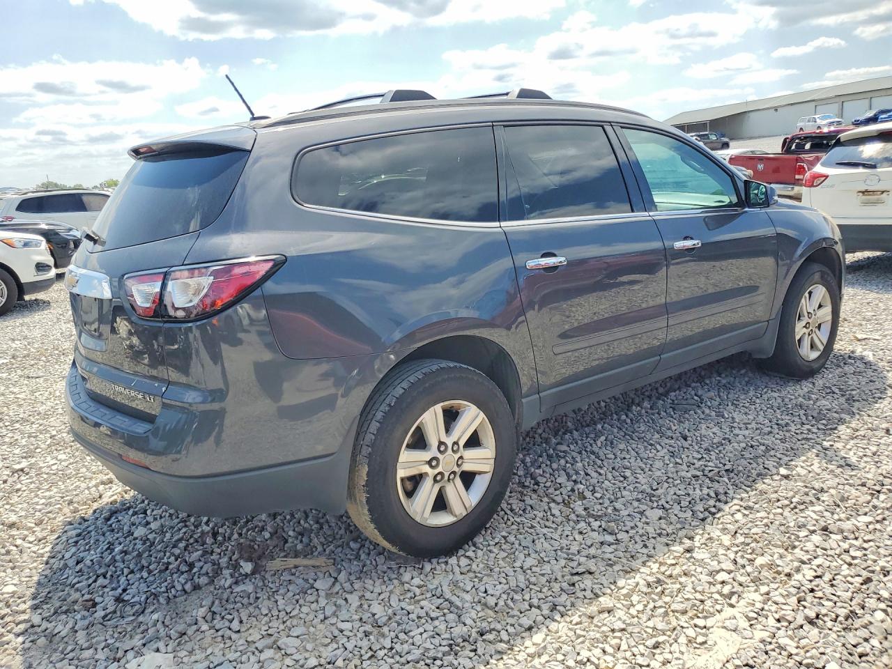 2014 Chevrolet Traverse Lt Серый vin: 1GNKRGKDXEJ113308