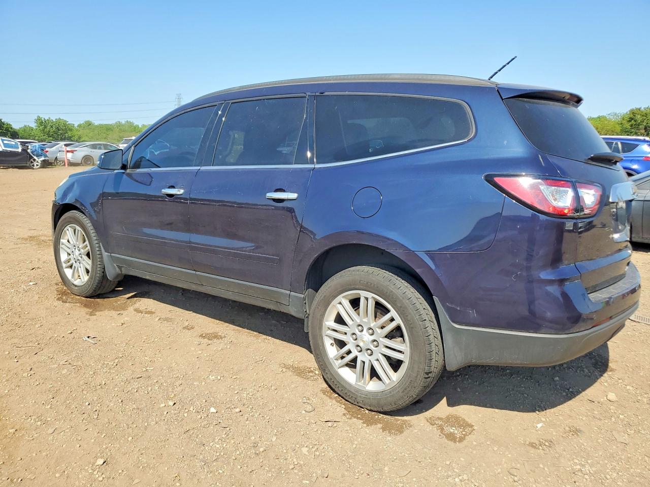 2015 Chevrolet Traverse Lt Blue vin: 1GNKRGKDXFJ153504