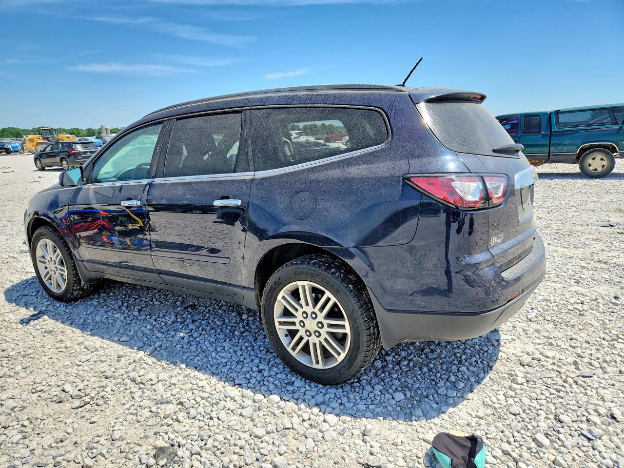 2015 Chevrolet Traverse Lt Blue vin: 1GNKRGKDXFJ167810