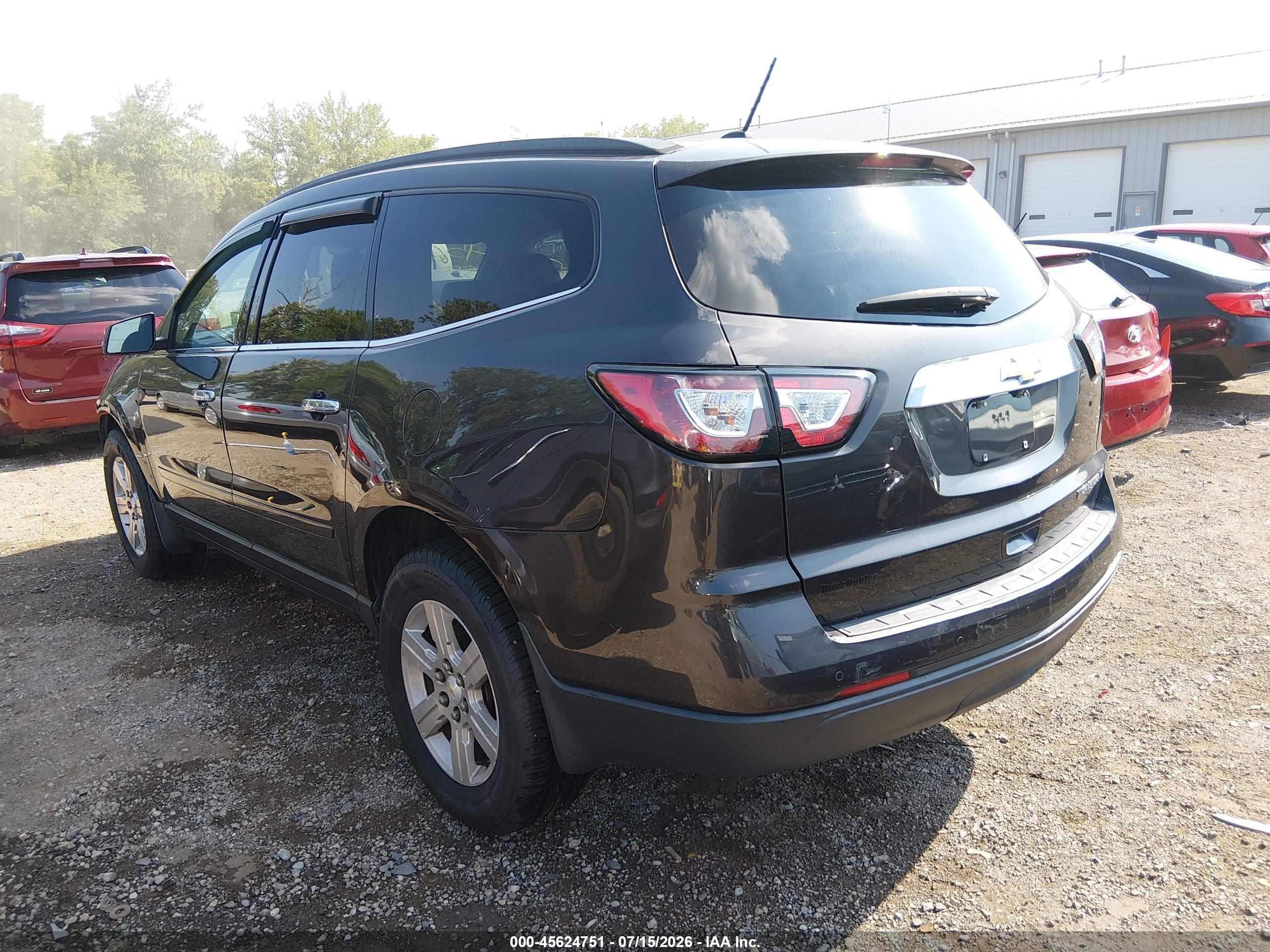 2015 Chevrolet Traverse Lt Gray vin: 1GNKRGKDXFJ203883