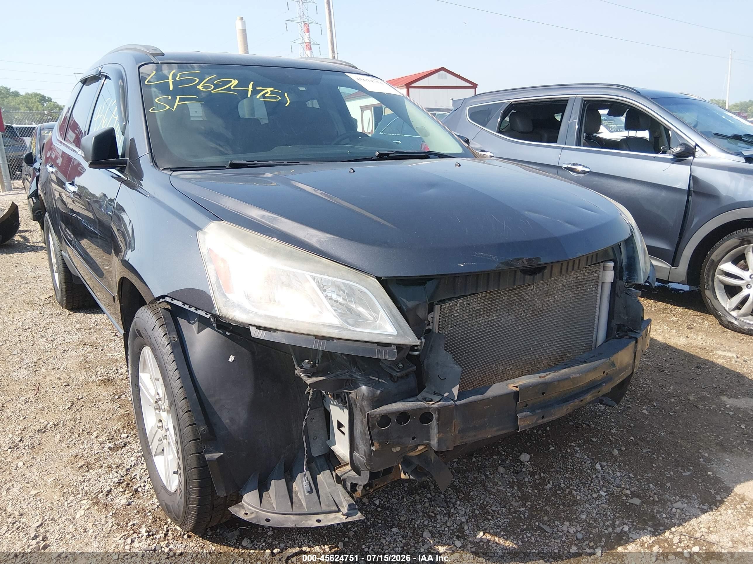2015 Chevrolet Traverse Lt Gray vin: 1GNKRGKDXFJ203883