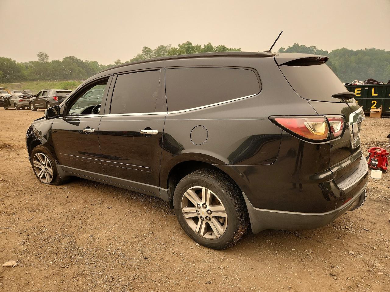 2015 Chevrolet Traverse Lt Black vin: 1GNKRHKD2FJ153941