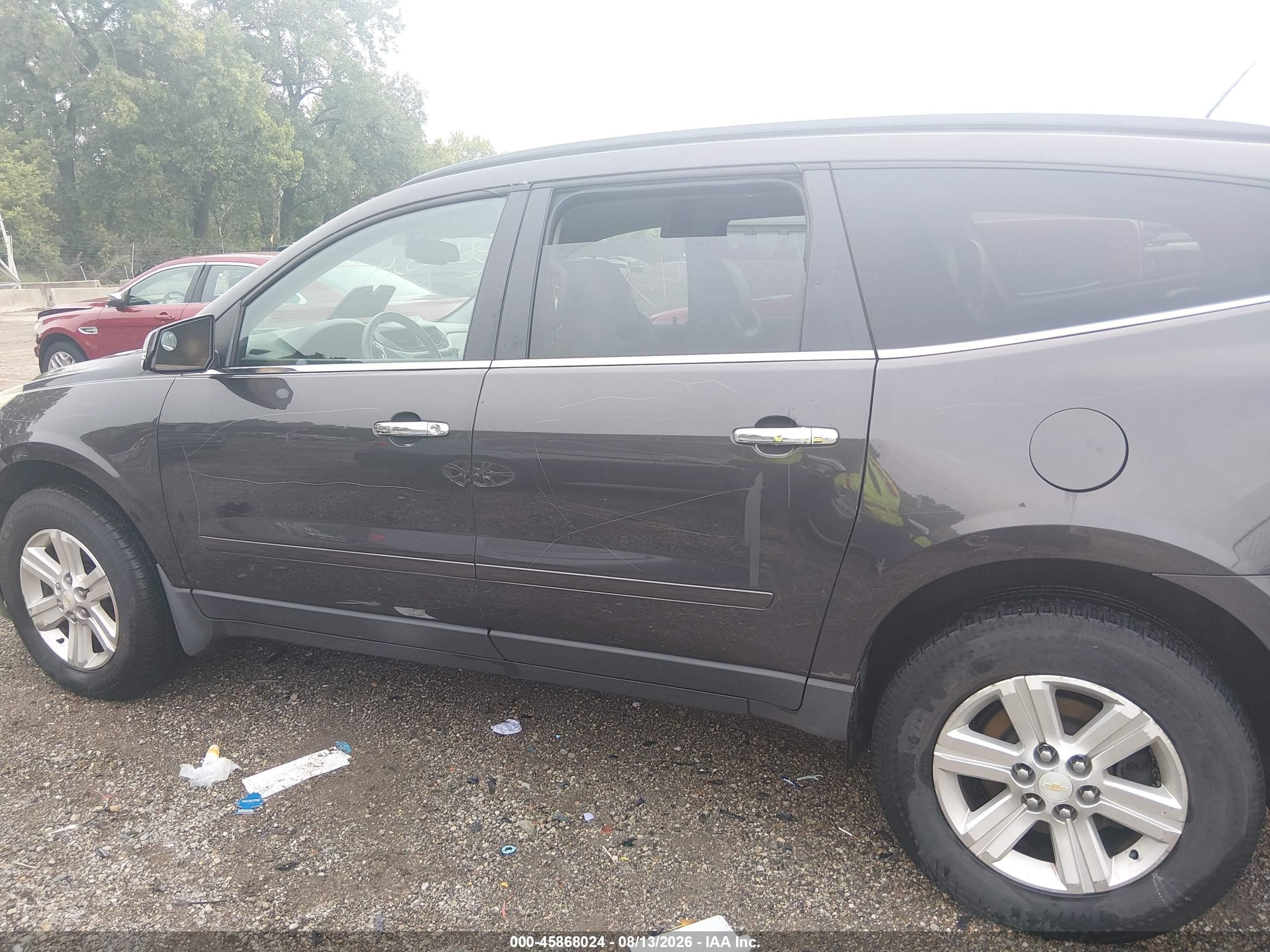 2014 Chevrolet Traverse Lt Gray vin: 1GNKRHKD3EJ309368