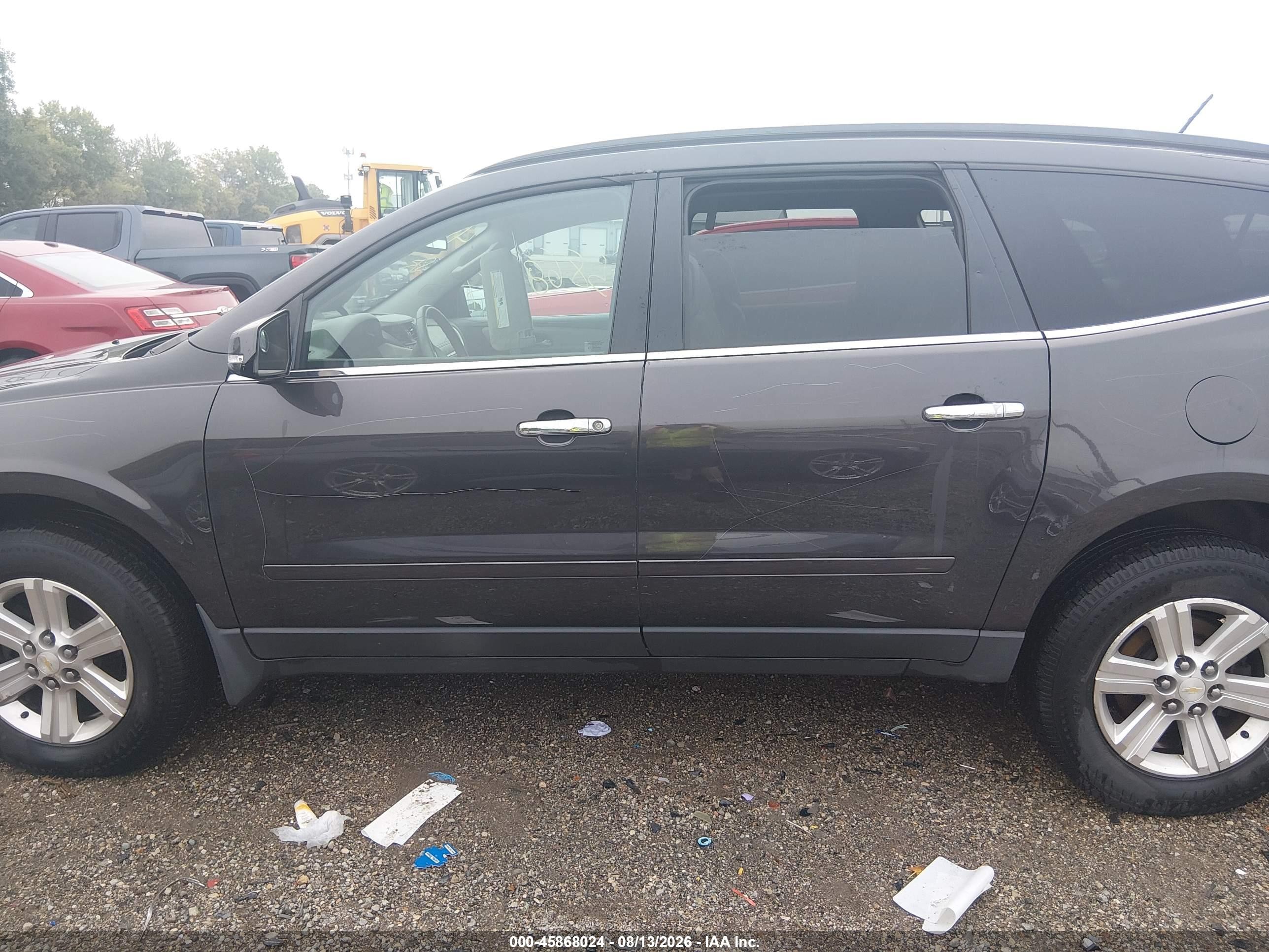2014 Chevrolet Traverse Lt Gray vin: 1GNKRHKD3EJ309368