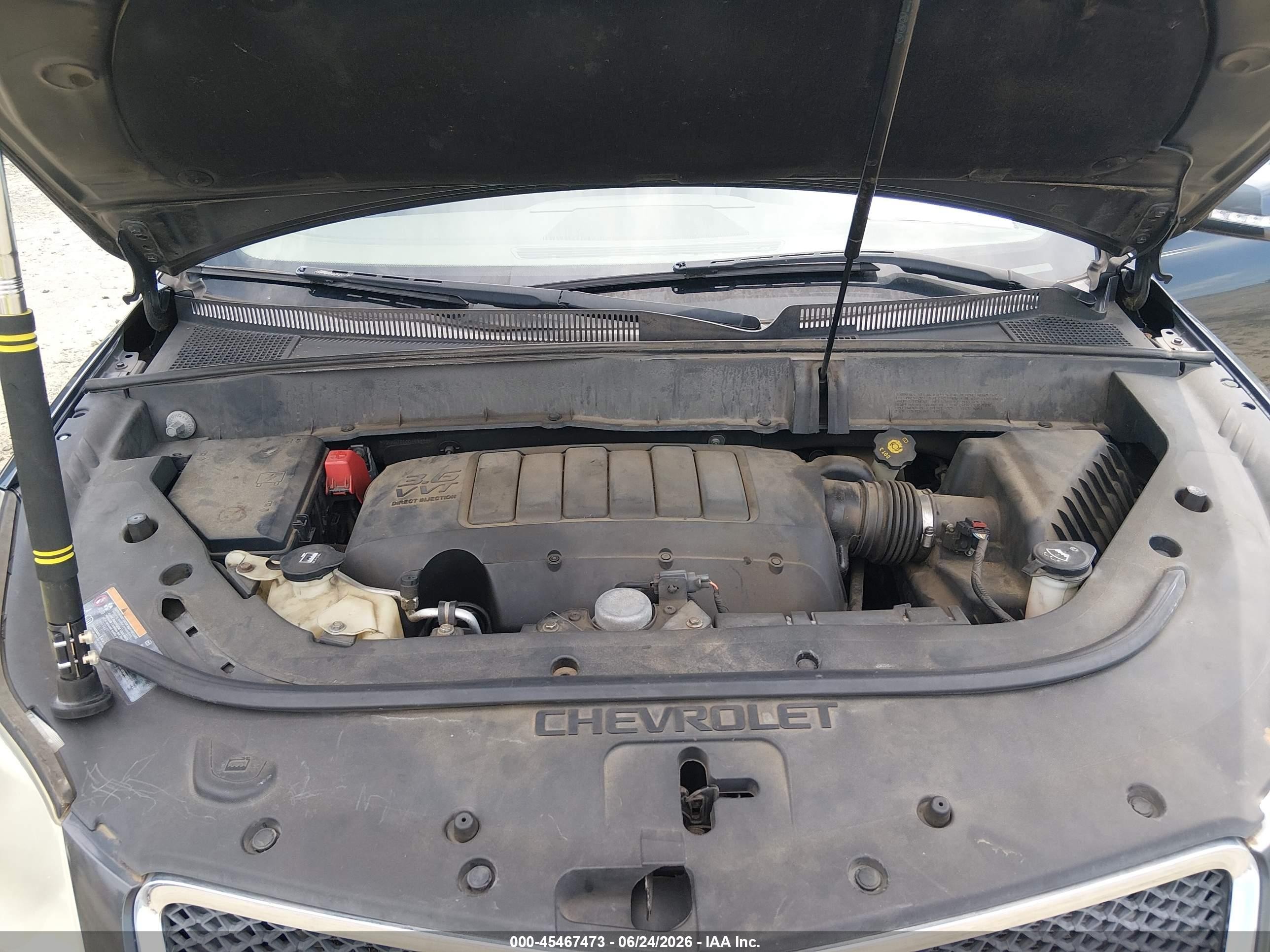 2012 Chevrolet Traverse Lt W/2lt Gray vin: 1GNKRJED0CJ277799