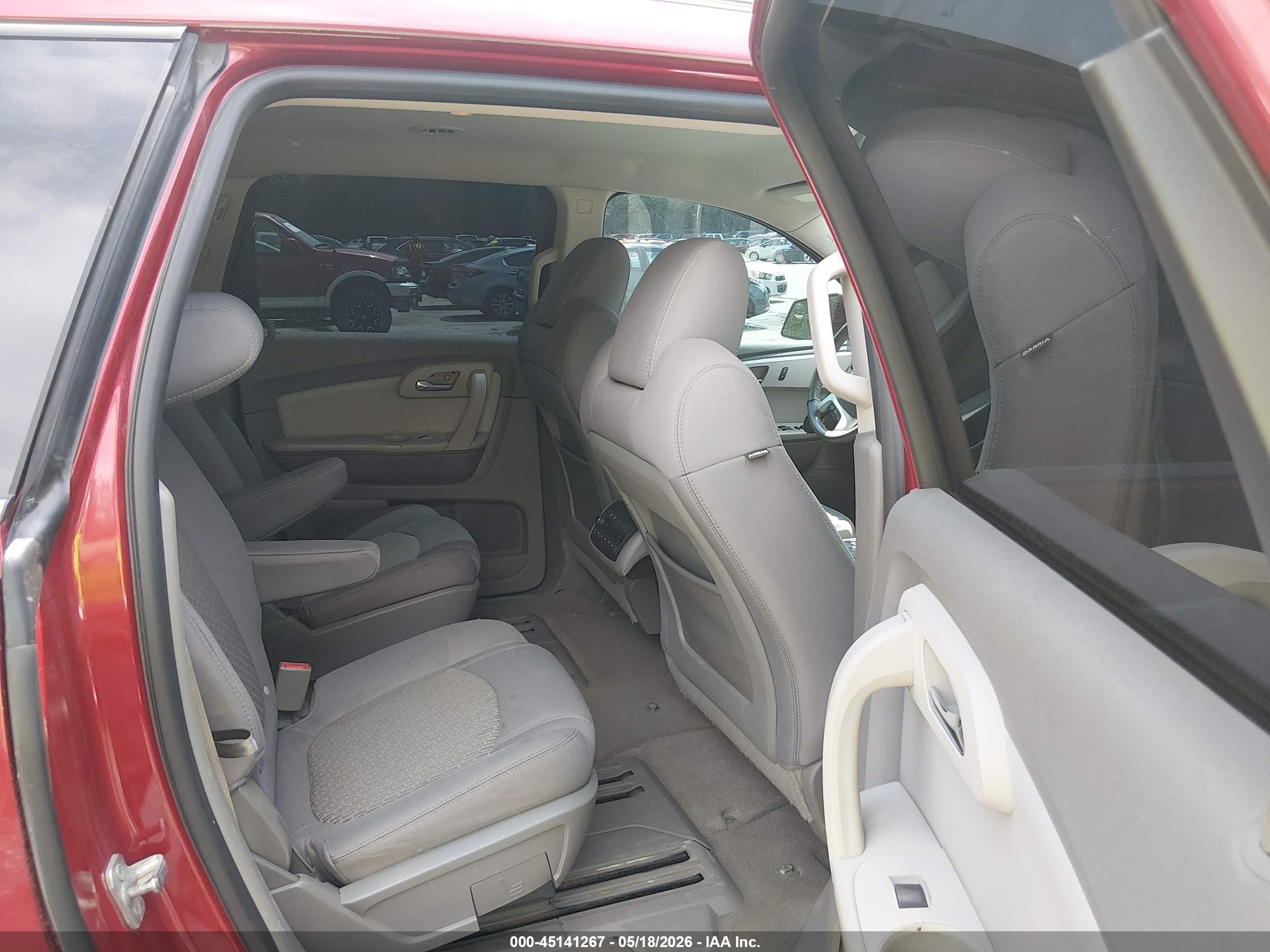 2012 Chevrolet Traverse 2lt Красный vin: 1GNKRJED5CJ274428