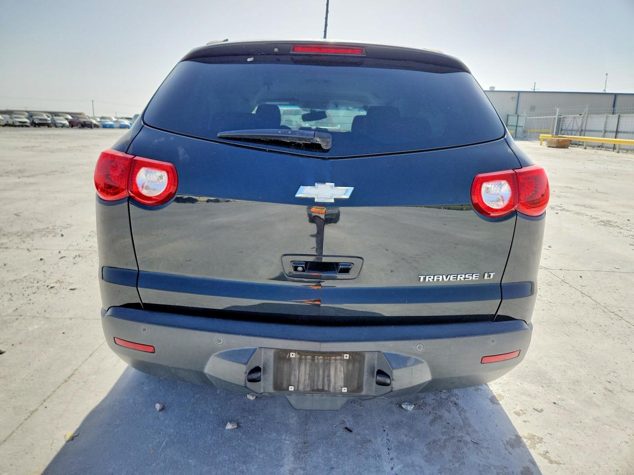2011 Chevrolet Traverse Lt Black vin: 1GNKRJED8BJ280075