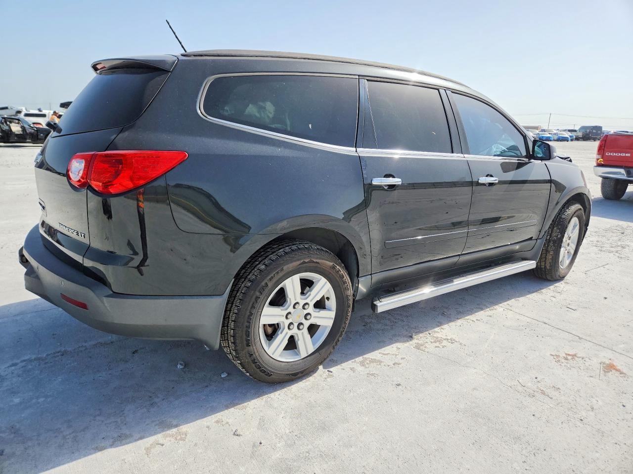2011 Chevrolet Traverse Lt Black vin: 1GNKRJED8BJ280075