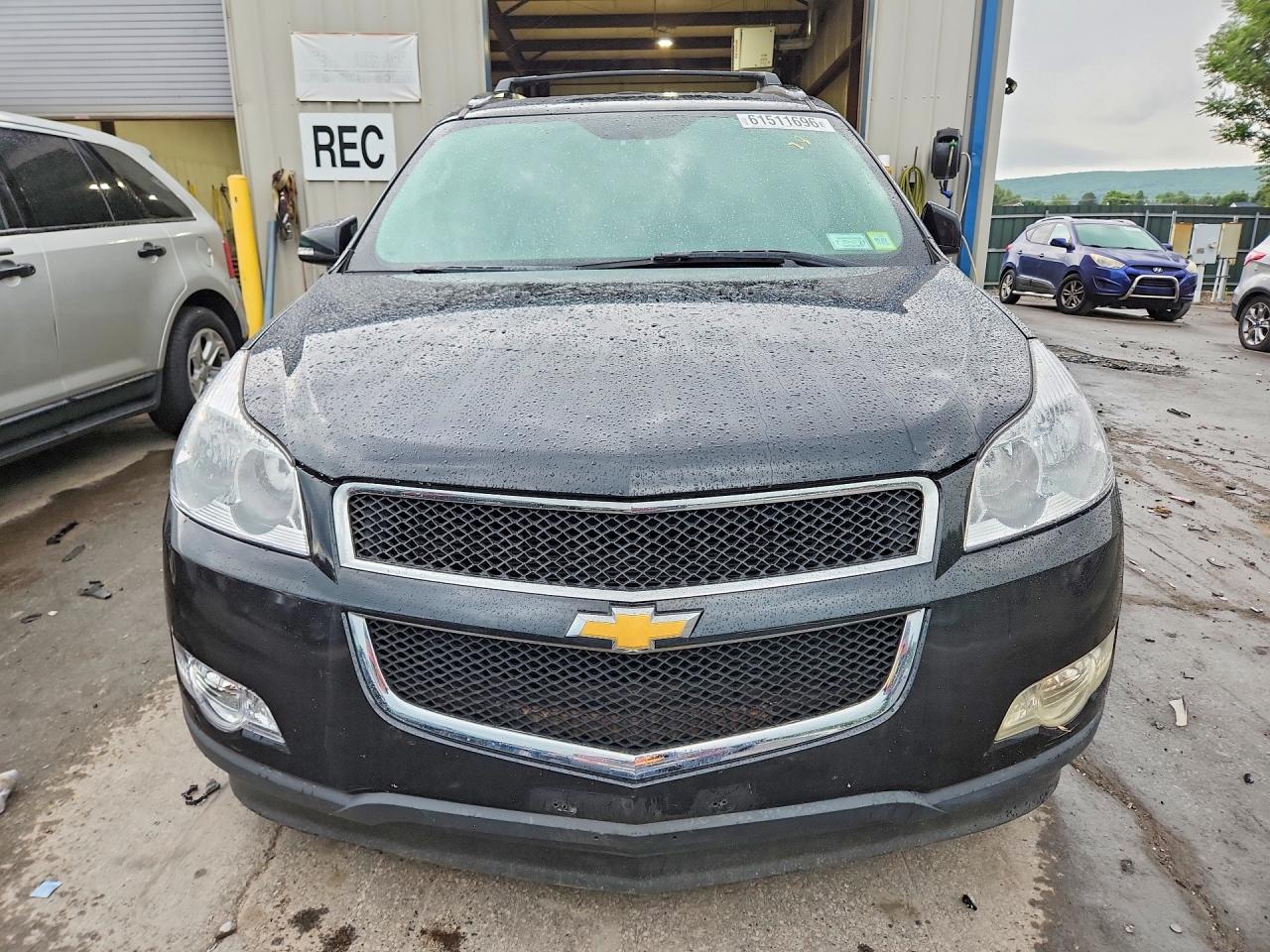 2011 Chevrolet Traverse Lt Black vin: 1GNKRJED9BJ410073