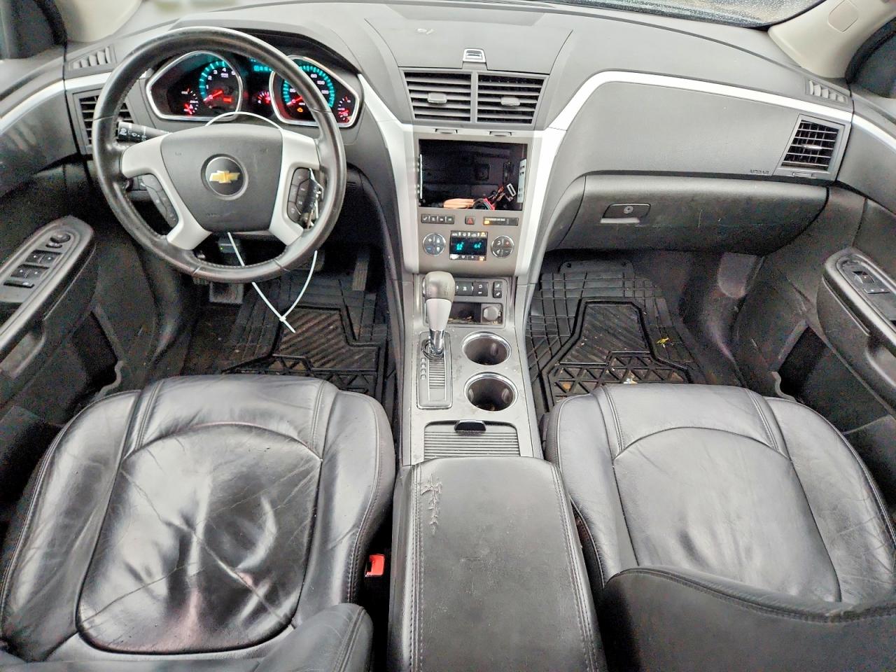 2011 Chevrolet Traverse Lt Black vin: 1GNKRJED9BJ410073
