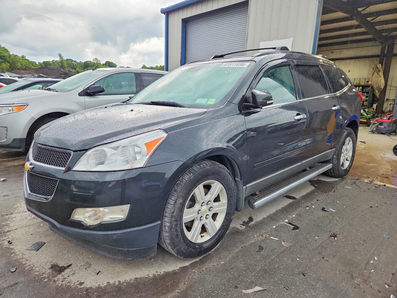 2011 Chevrolet Traverse Lt Black vin: 1GNKRJED9BJ410073