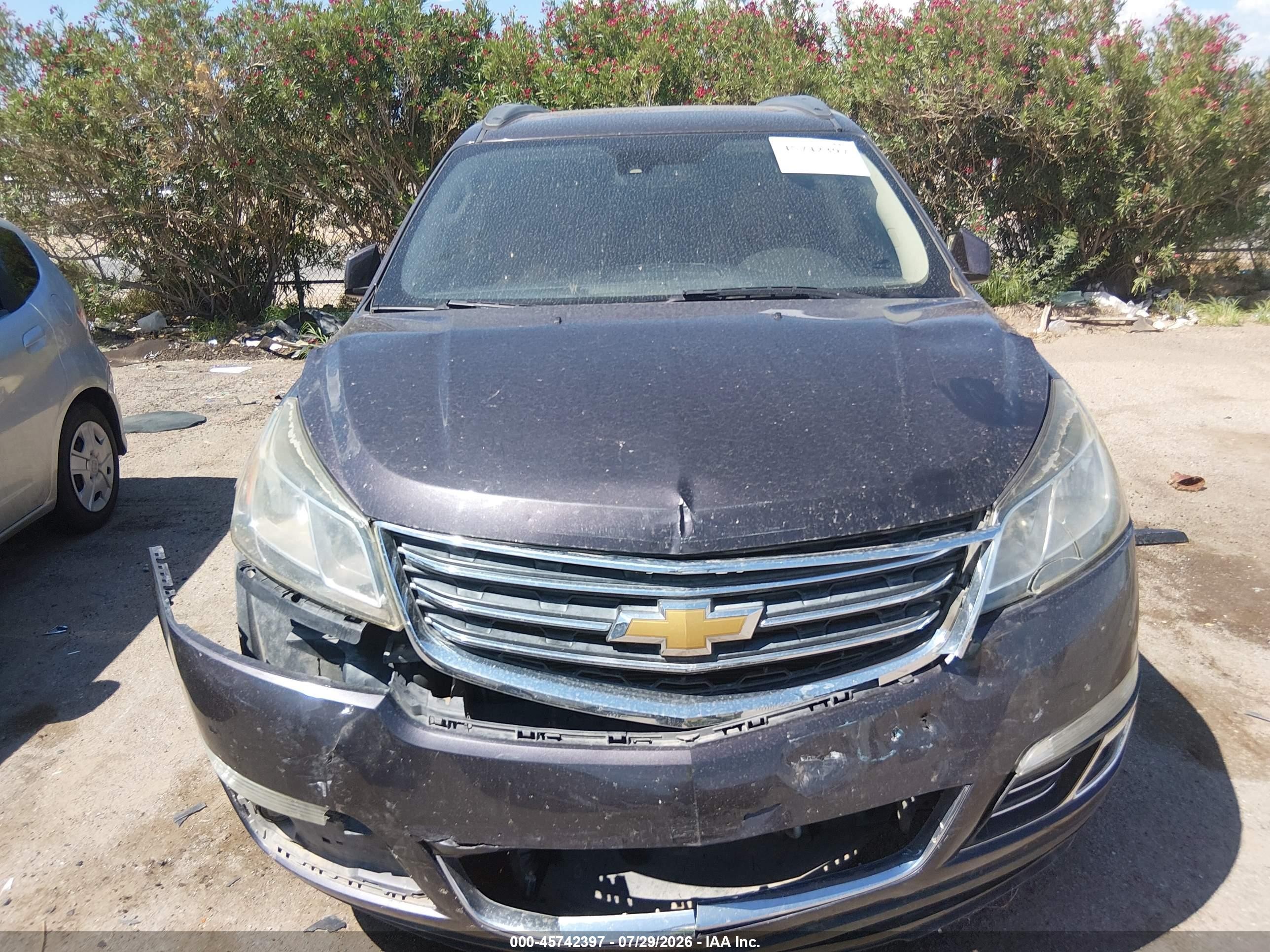 2015 Chevrolet Traverse Ltz Dark Brown vin: 1GNKRJKD0FJ337752