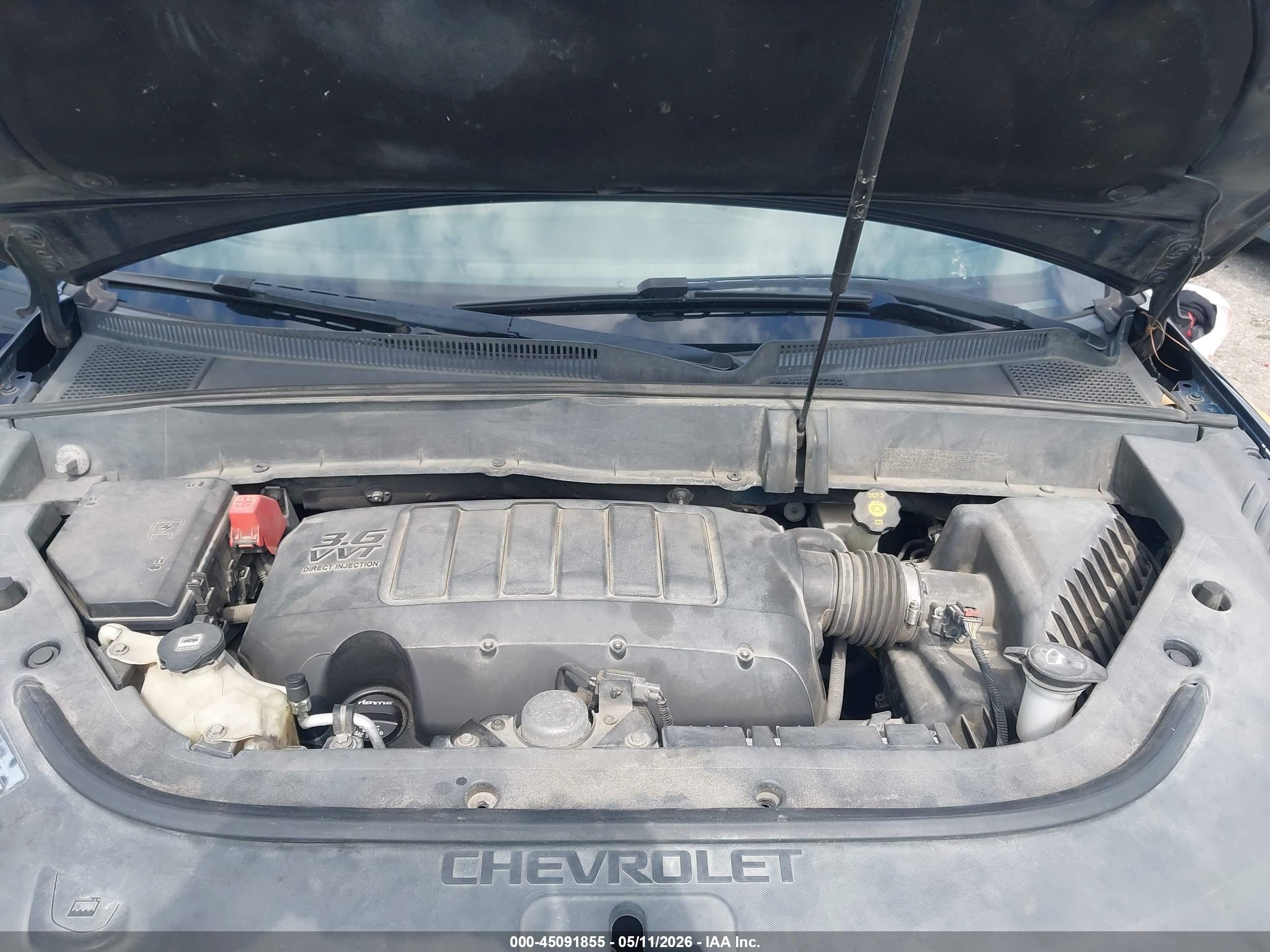 2012 Chevrolet Traverse Ltz Dark Blue vin: 1GNKRLED2CJ316629