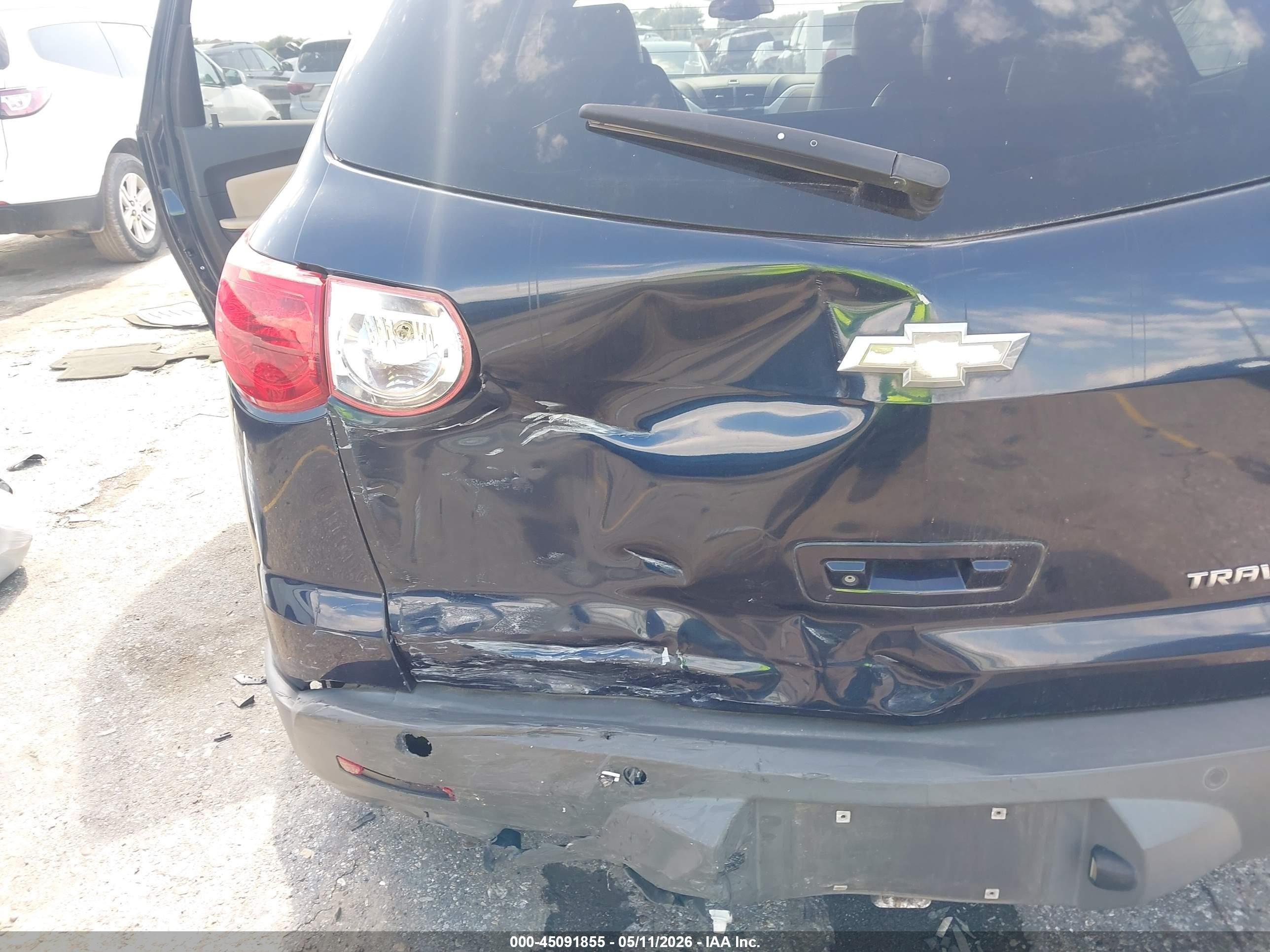 2012 Chevrolet Traverse Ltz Dark Blue vin: 1GNKRLED2CJ316629
