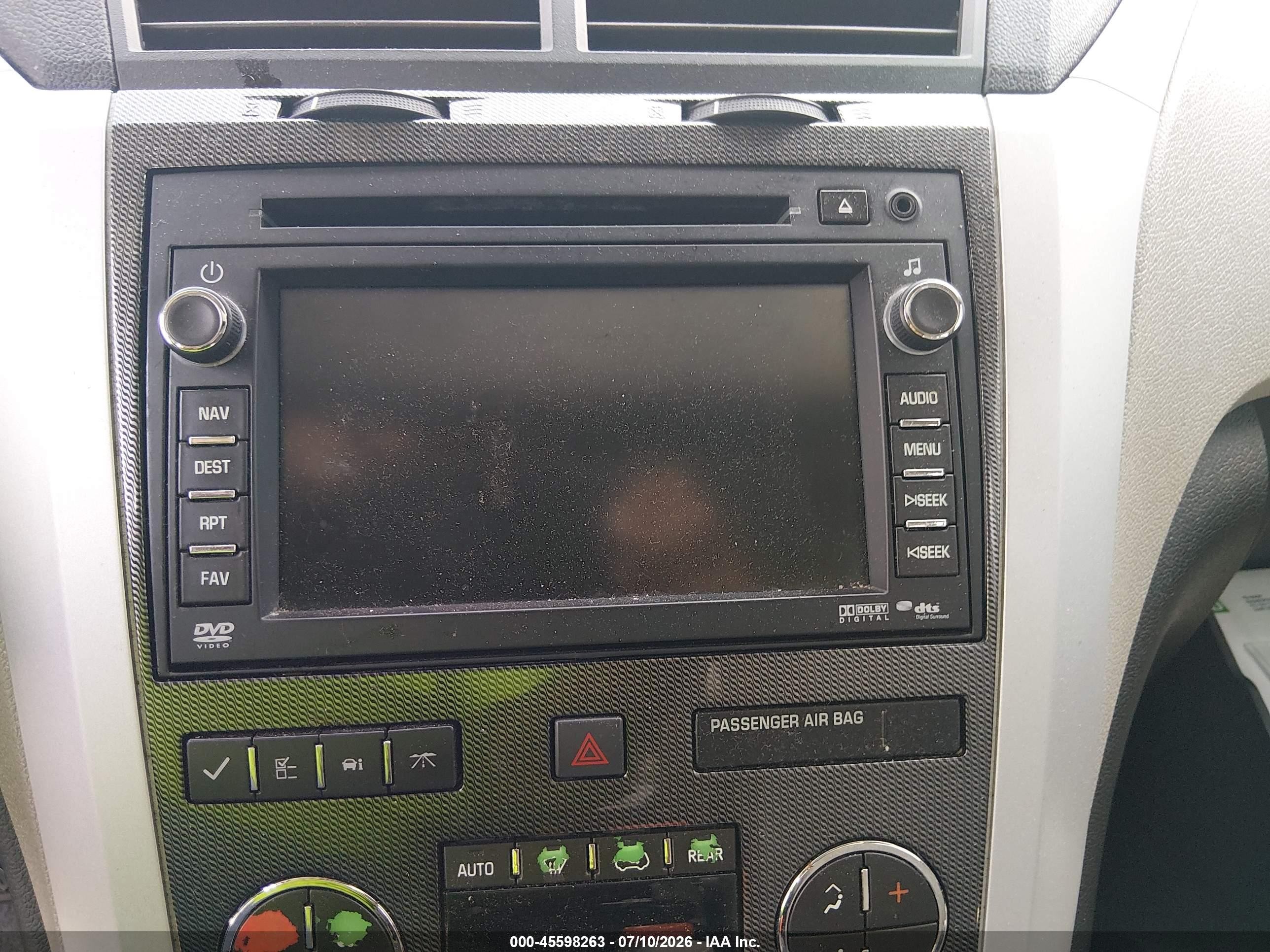 2012 Chevrolet Traverse Ltz Silver vin: 1GNKRLED9CJ219945