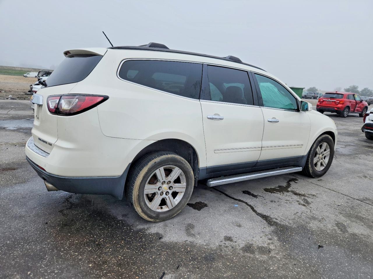 2013 Chevrolet Traverse Ltz Кремовый vin: 1GNKRLKD0DJ207348