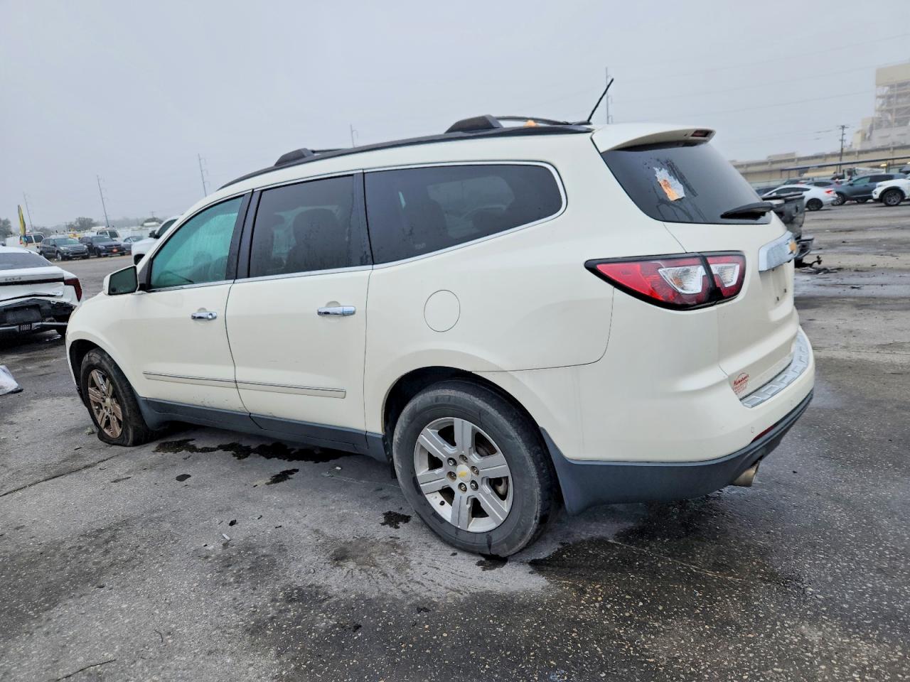 2013 Chevrolet Traverse Ltz Кремовый vin: 1GNKRLKD0DJ207348