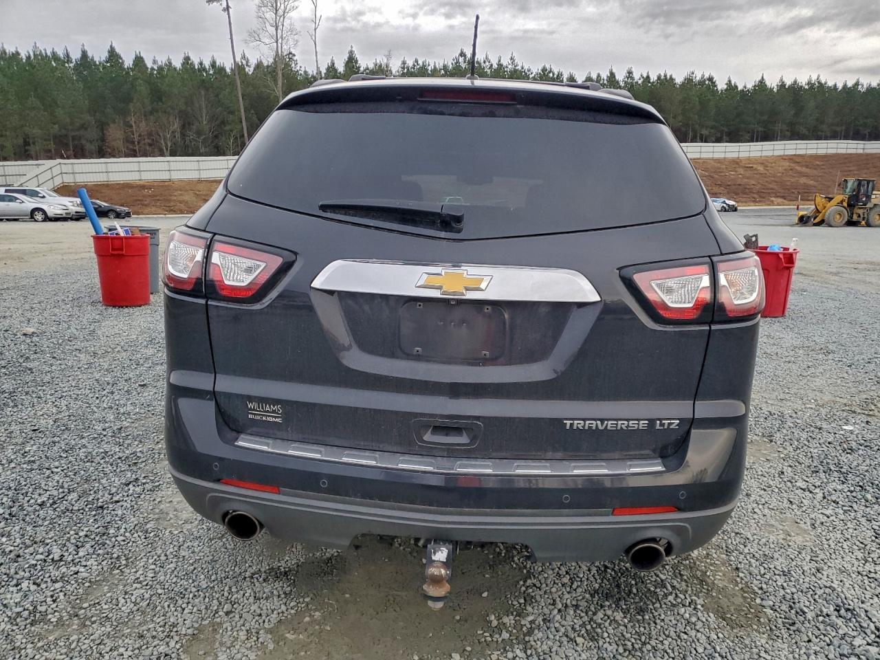 2013 Chevrolet Traverse Ltz Black vin: 1GNKRLKD2DJ149999