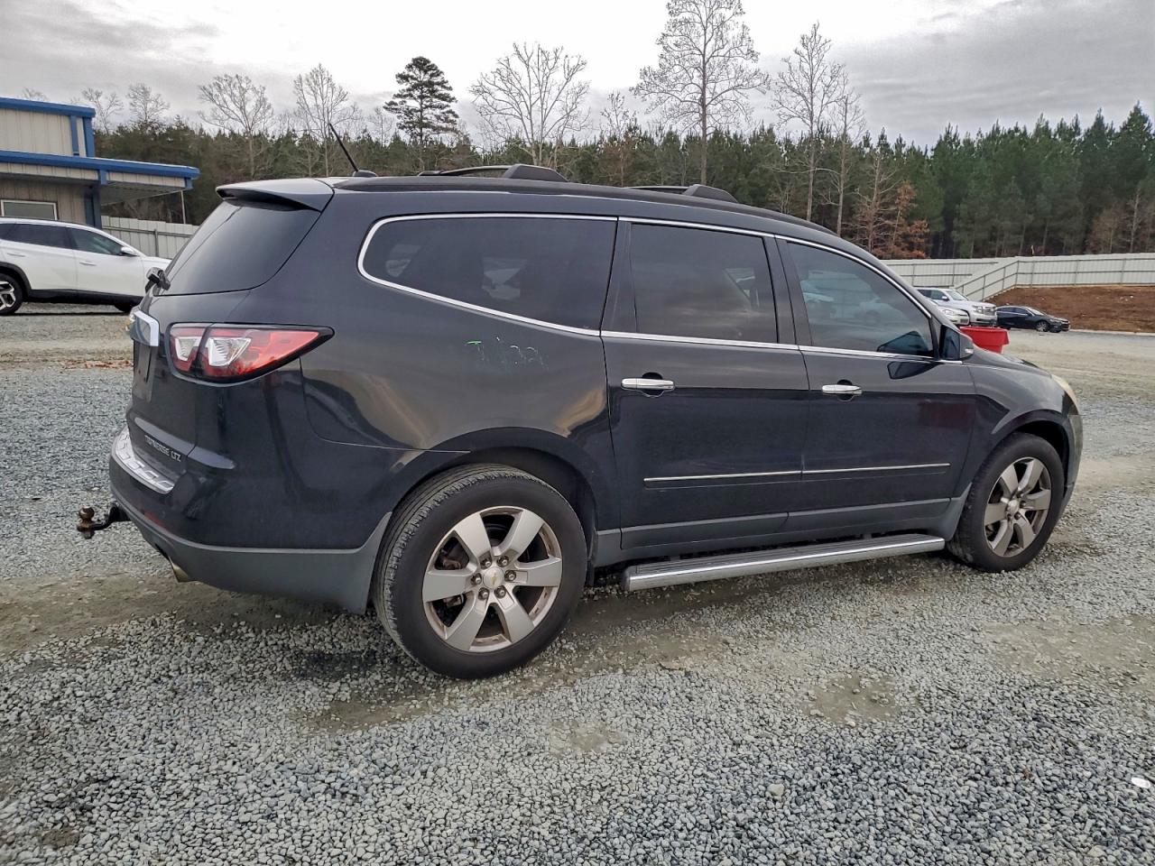 2013 Chevrolet Traverse Ltz Black vin: 1GNKRLKD2DJ149999