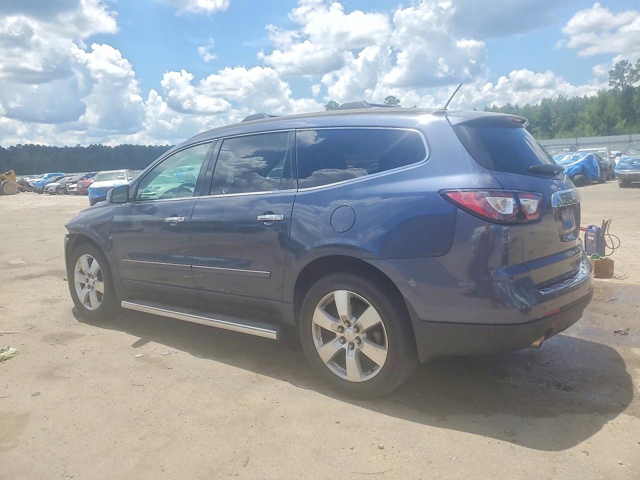 2013 Chevrolet Traverse Ltz Синий vin: 1GNKRLKD5DJ202890
