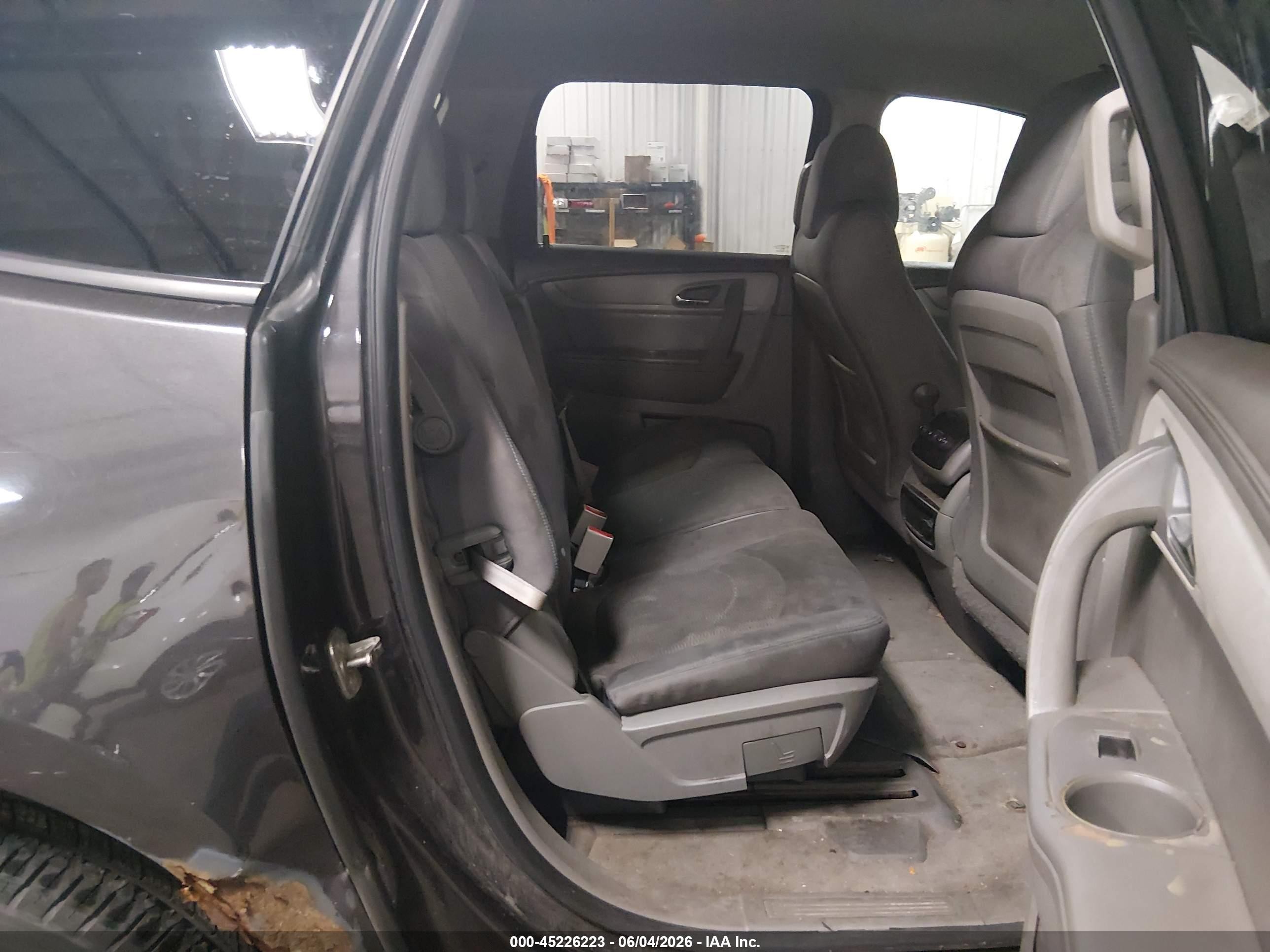 2013 Chevrolet Traverse Ls Black vin: 1GNKVFED0DJ199874
