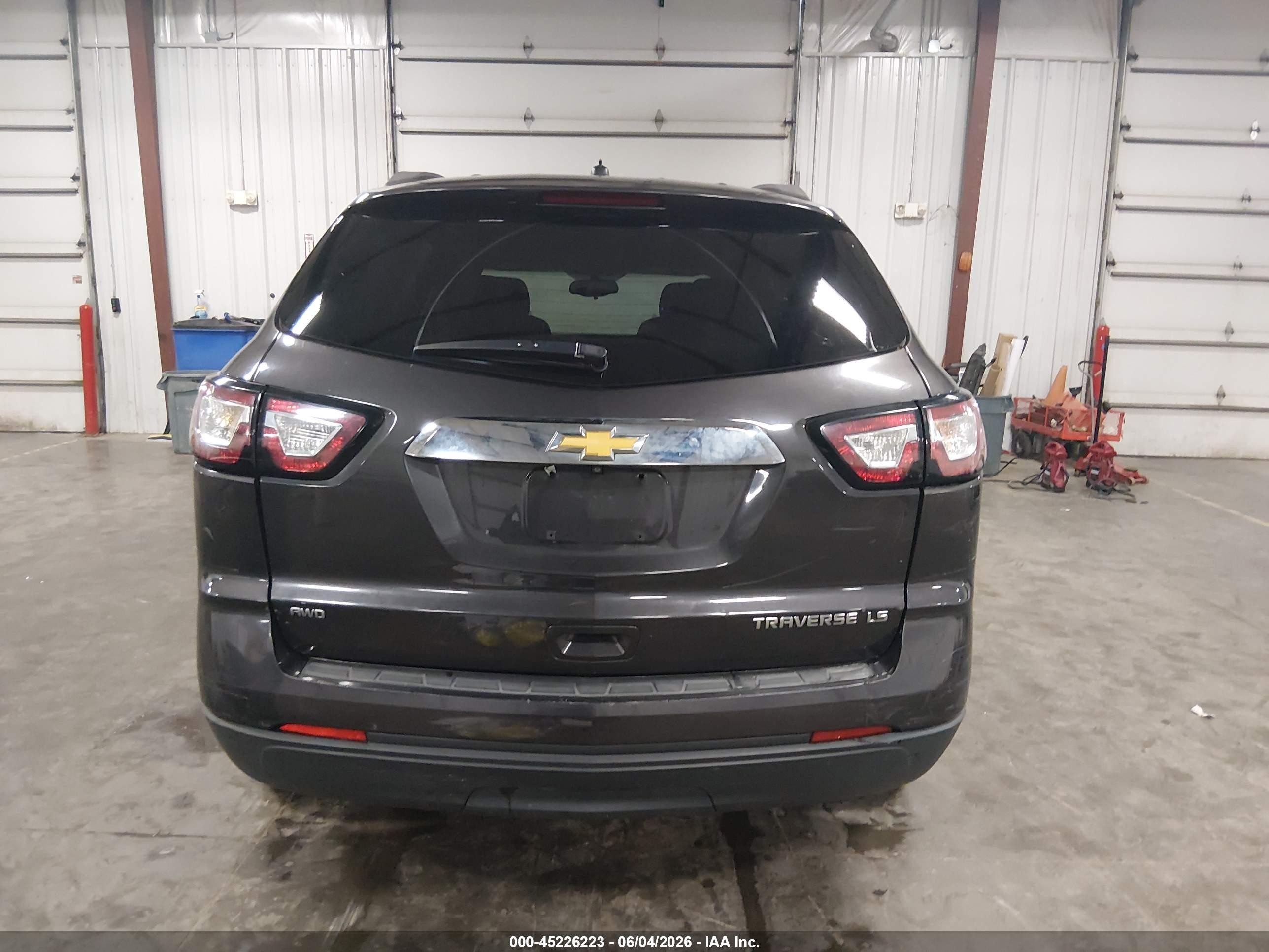 2013 Chevrolet Traverse Ls Black vin: 1GNKVFED0DJ199874