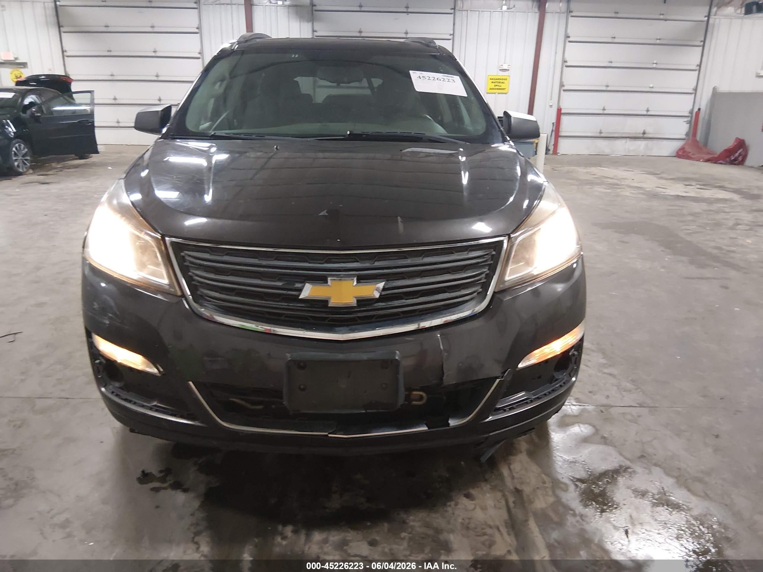 2013 Chevrolet Traverse Ls Black vin: 1GNKVFED0DJ199874