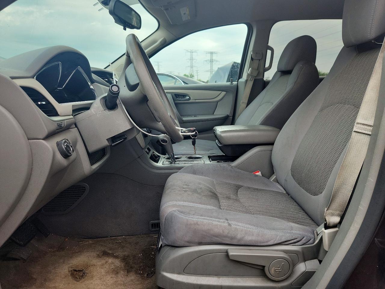2014 Chevrolet Traverse Ls Gray vin: 1GNKVFED0EJ240151