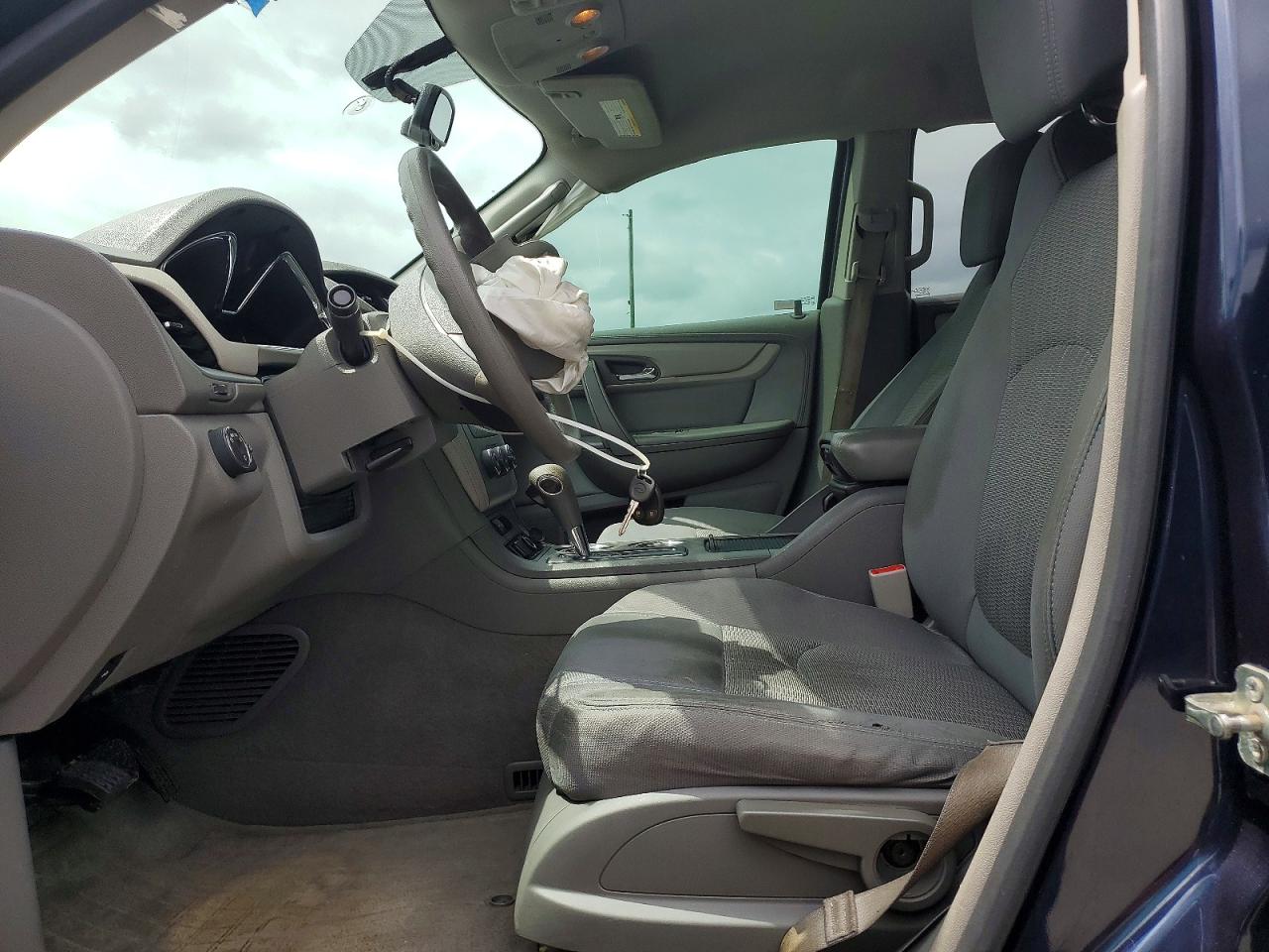 2015 Chevrolet Traverse Ls Blue vin: 1GNKVFED0FJ110291