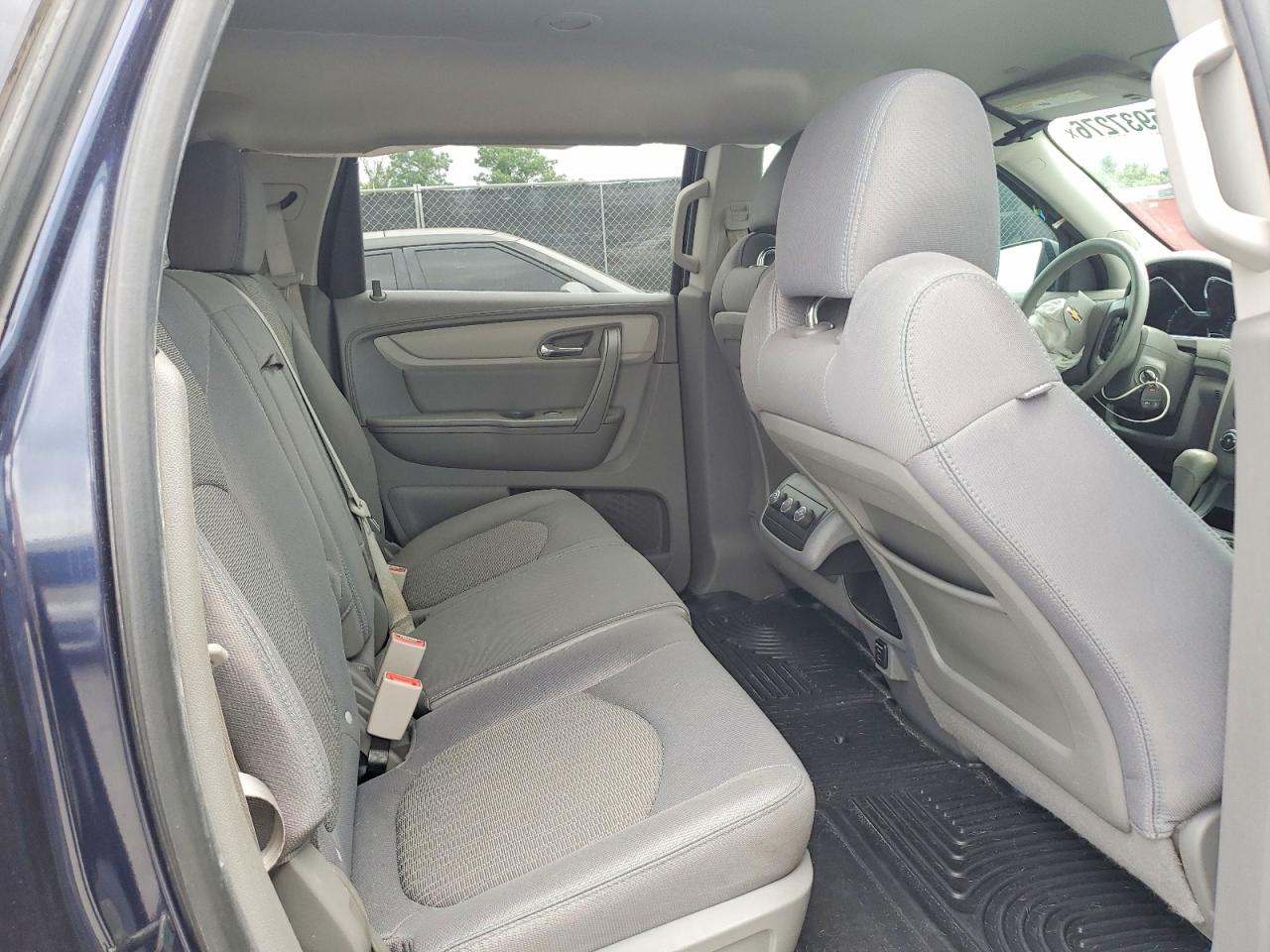 2015 Chevrolet Traverse Ls Blue vin: 1GNKVFED0FJ110291
