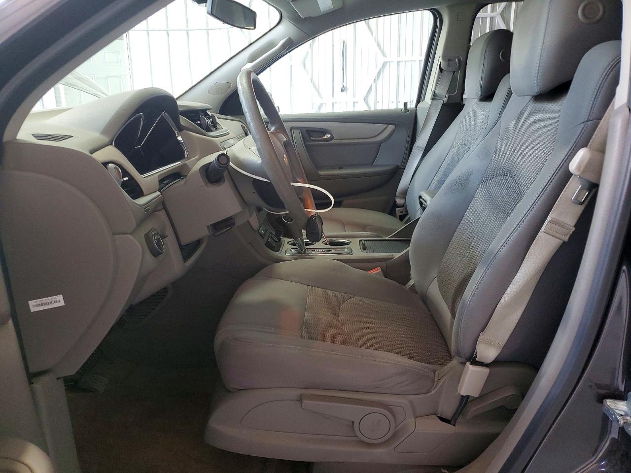 2015 Chevrolet Traverse Ls Gray vin: 1GNKVFED0FJ343636